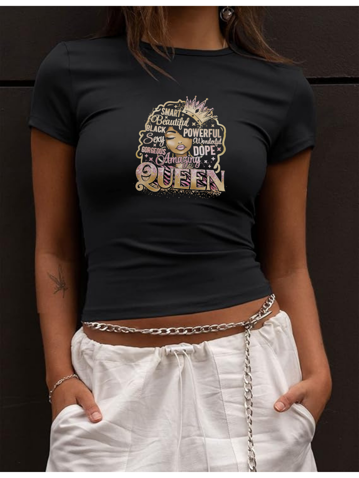 Graphic Crewneck Short Sleeve T-Shirts Tops