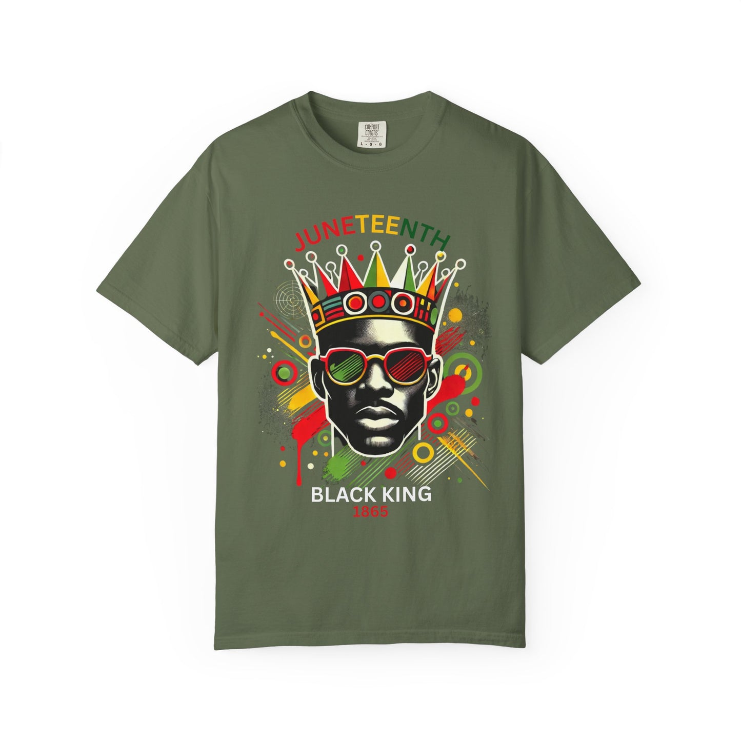 Unisex Black King T-shirt
