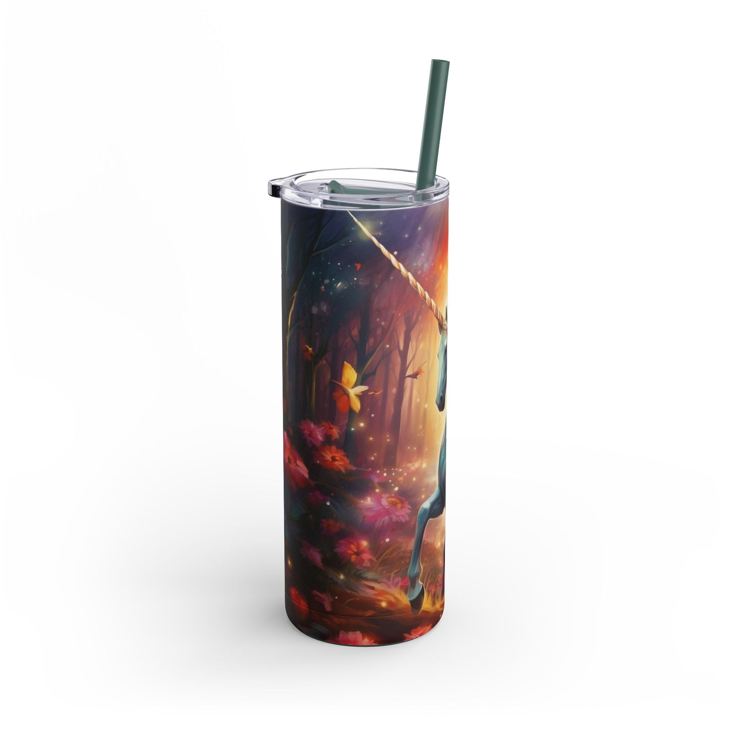 Unicorn Skinny Matte Tumbler, 20oz
