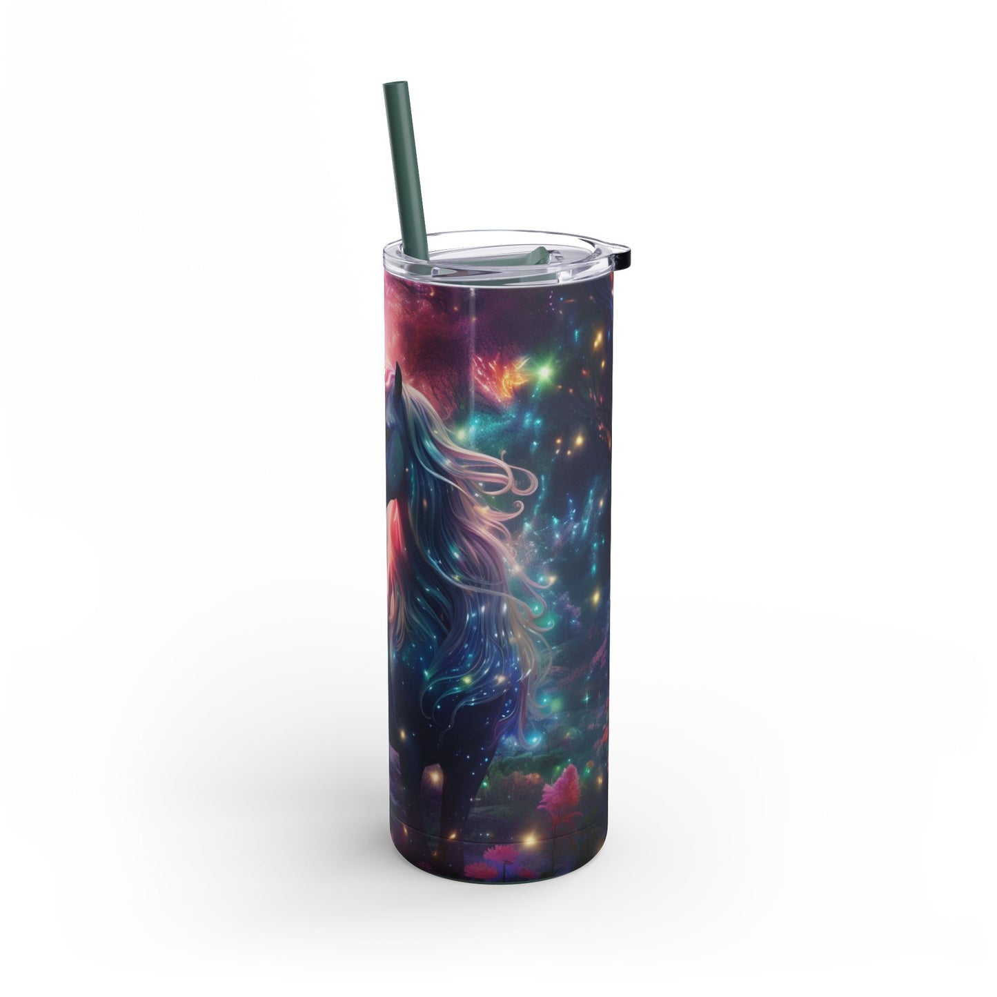 Unicorn Skinny Matte Tumbler, 20oz