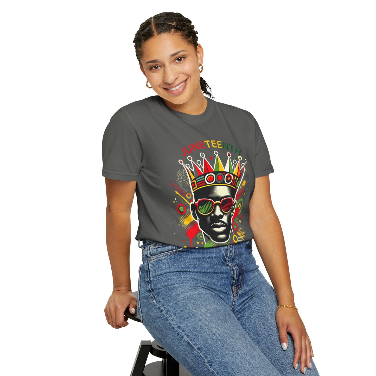 Unisex Black King T-shirt