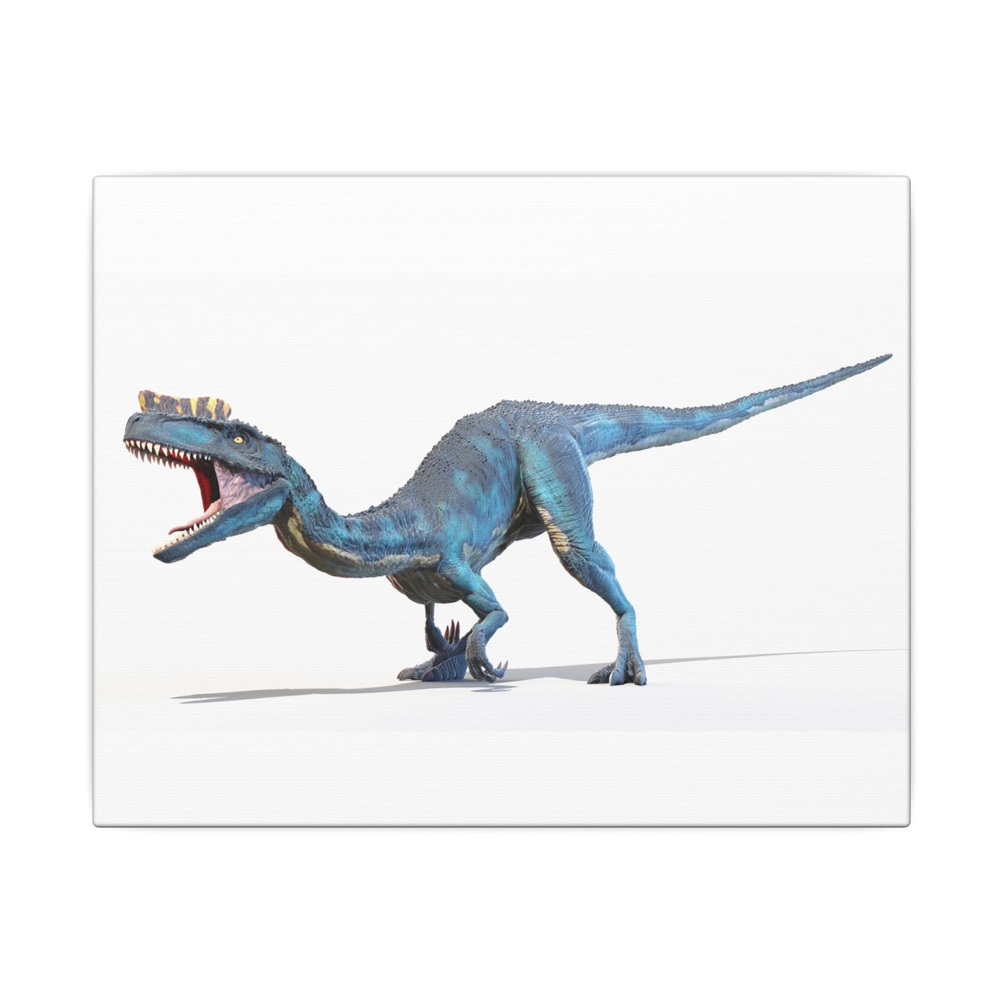 Dinosaur Themed Canvas Wall Art - Stretched Matte Design