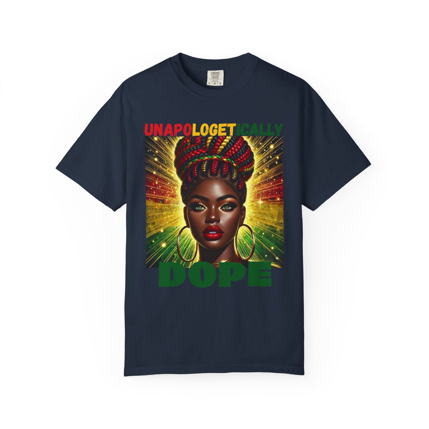 Unapologetically Dope T-Shirt, Vintage Style Tee, Afrocentric Apparel, Gift for Her, Black Culture Pride, Statement Shirt