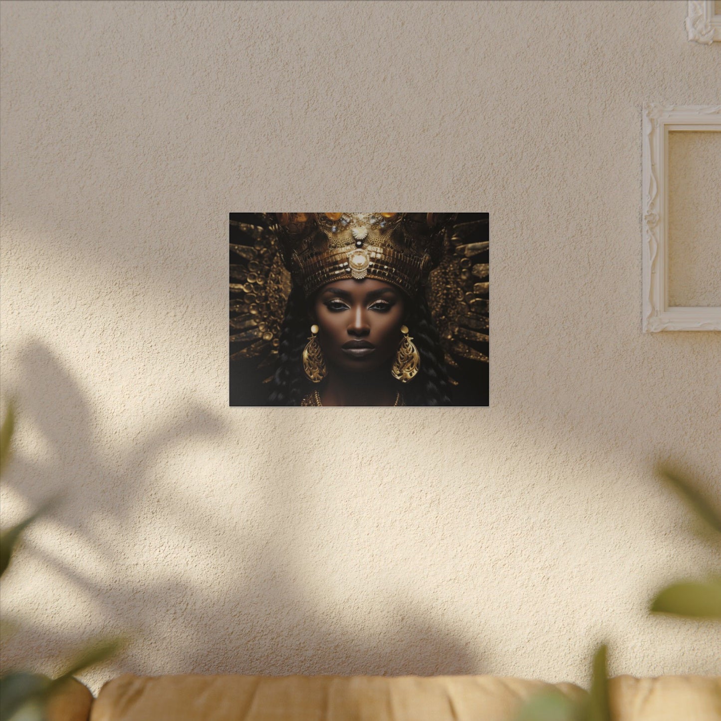 Regal Queen Canvas Wall Art - Stretched Matte Print