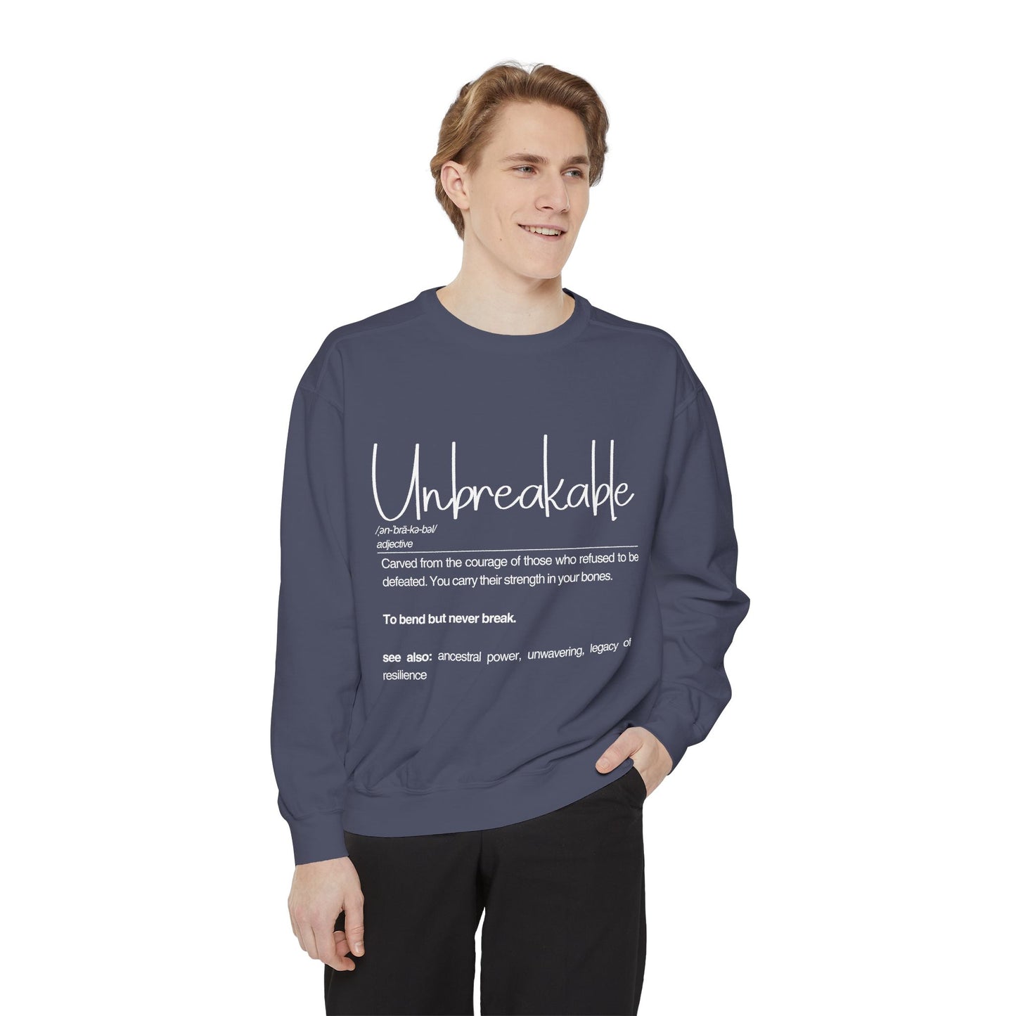 Unbreakable Resilience - Perfect for Motivation and Comfort