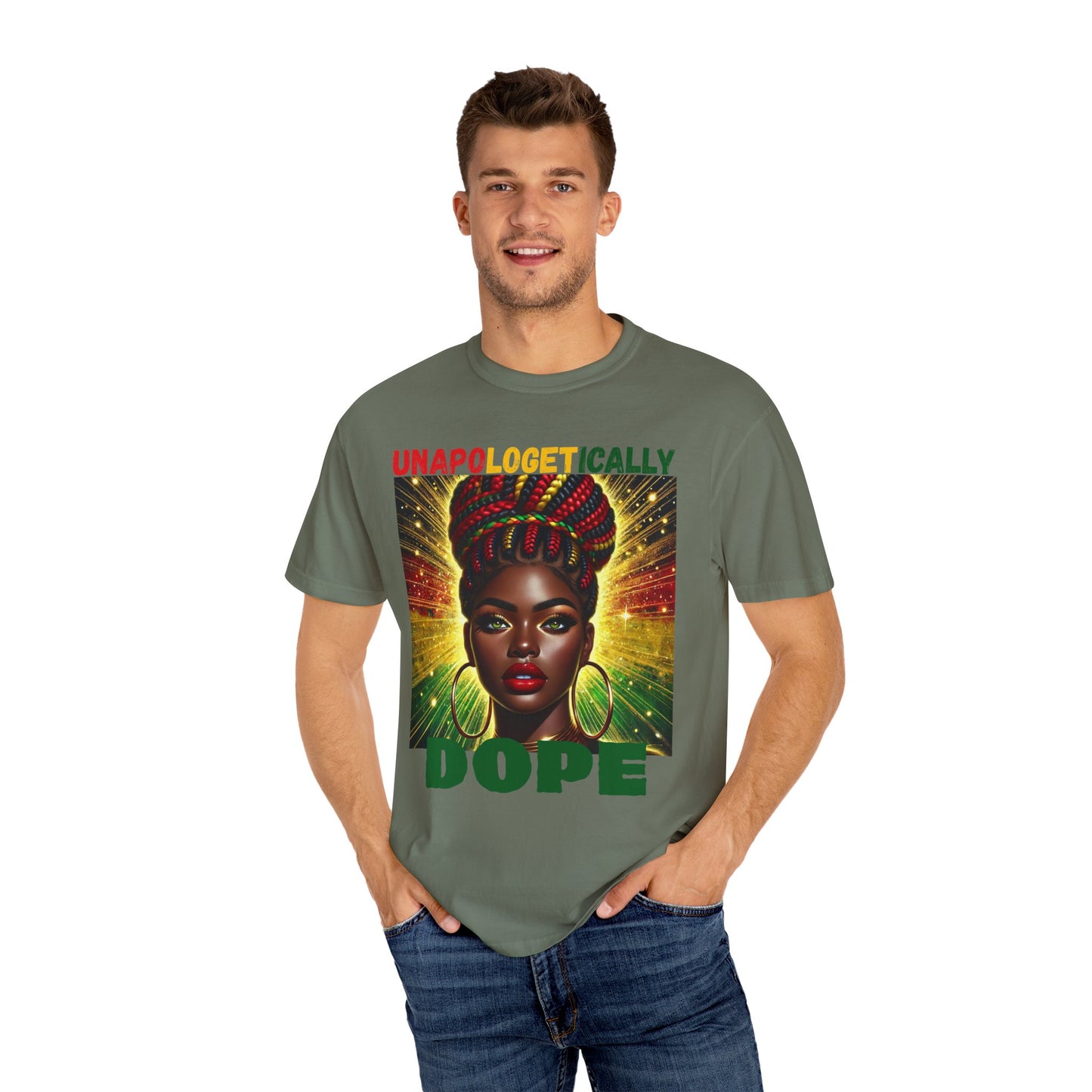 Unapologetically Dope T-Shirt, Vintage Style Tee, Afrocentric Apparel, Gift for Her, Black Culture Pride, Statement Shirt