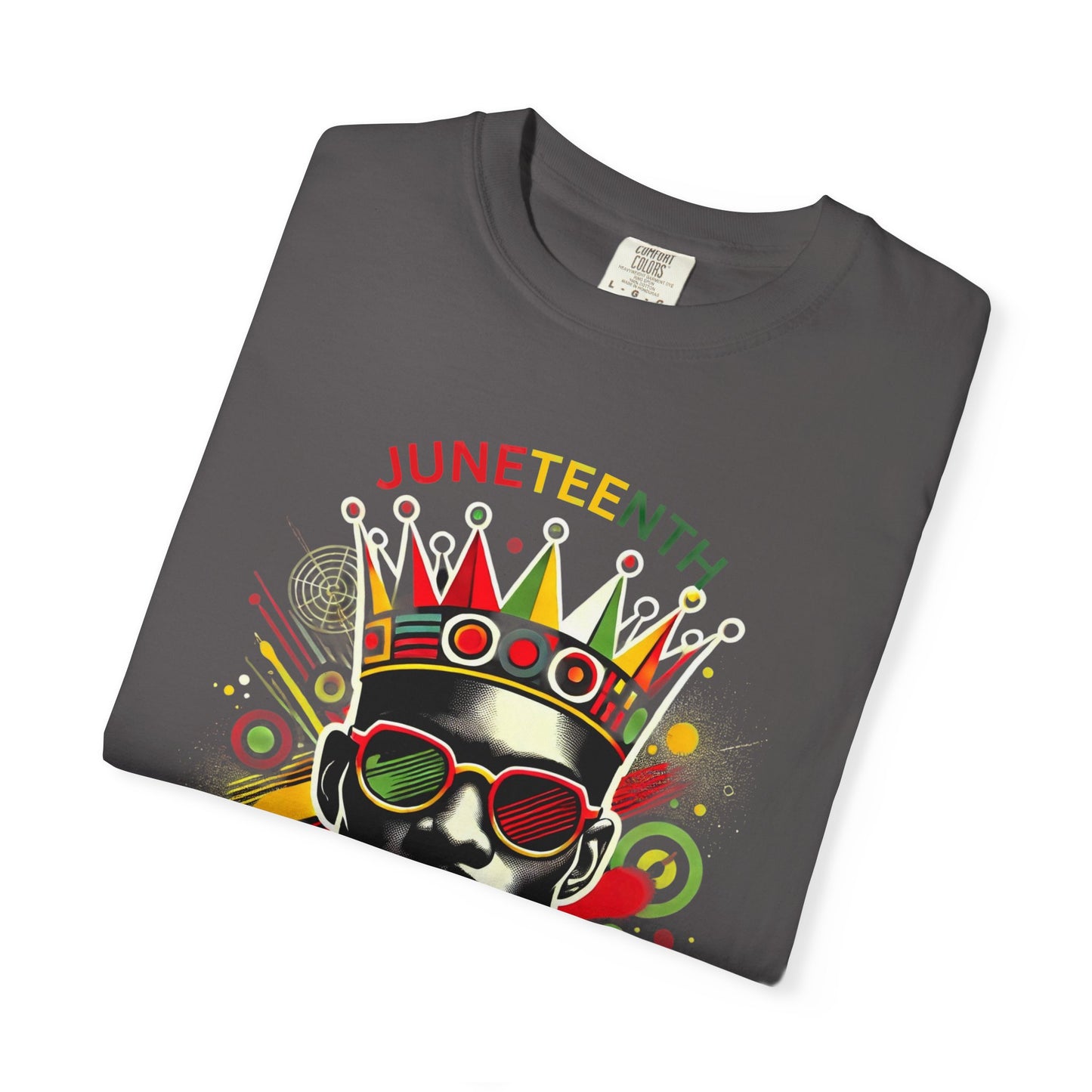 Unisex Black King Graphic Tee, Vibrant Afrocentric Shirt, African Heritage Gift, Kings Day Celebrations, Streetwear Fashion