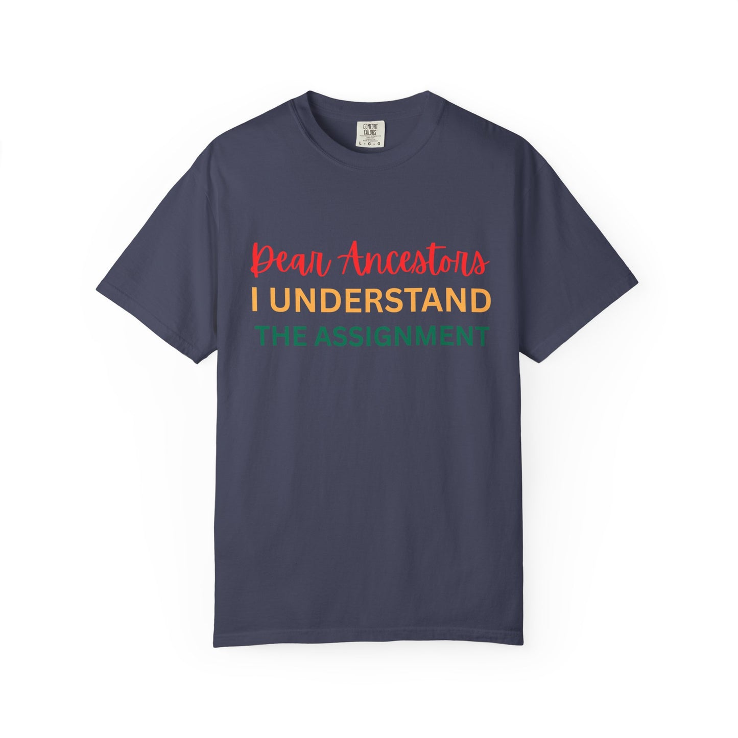 Dear Ancestors Unisex T-shirt, Funny Tee, Gift for Family, Heritage Pride Shirt, Casual Everyday Wear, Unique Statement Tee