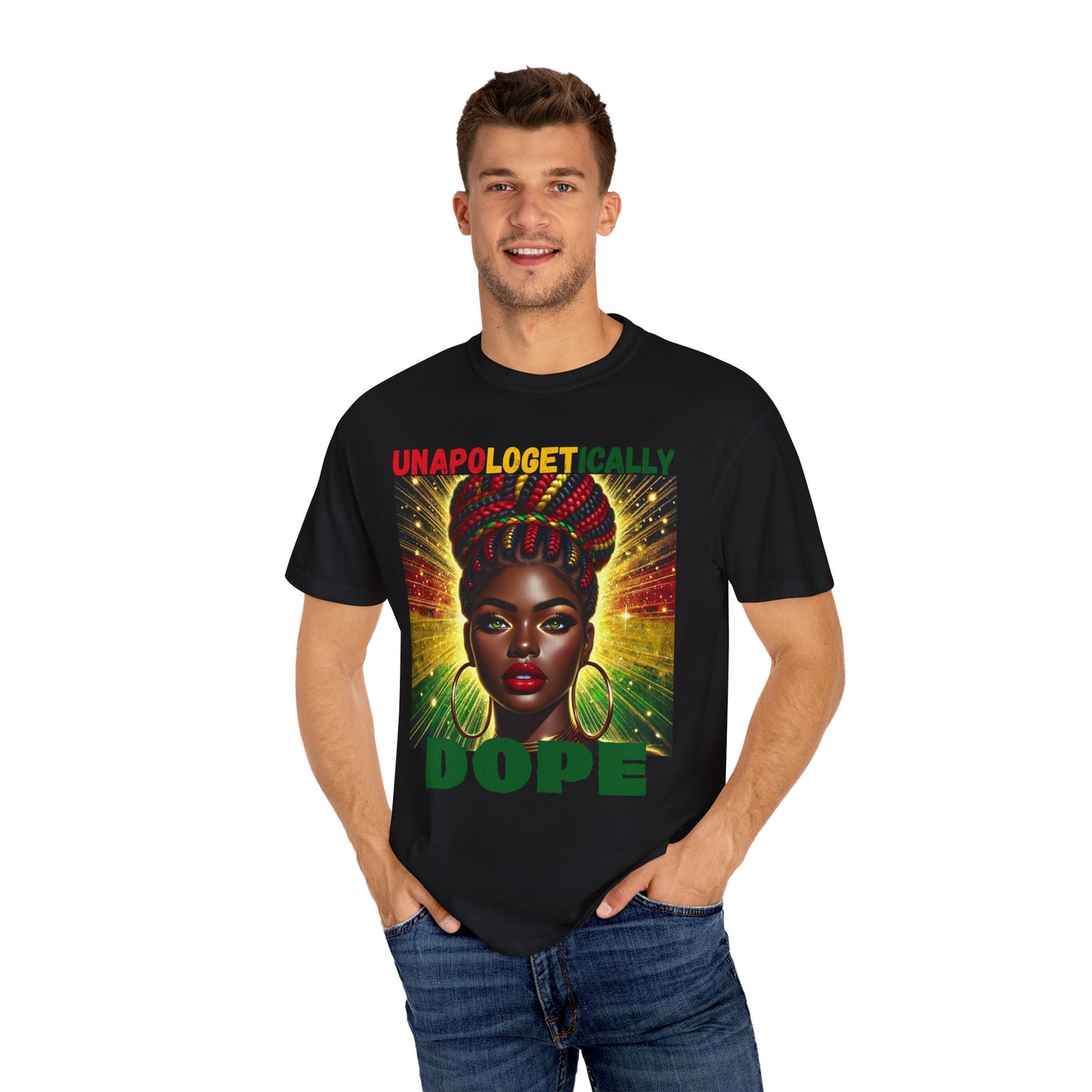 Unapologetically Dope T-Shirt, Vintage Style Tee, Afrocentric Apparel, Gift for Her, Black Culture Pride, Statement Shirt