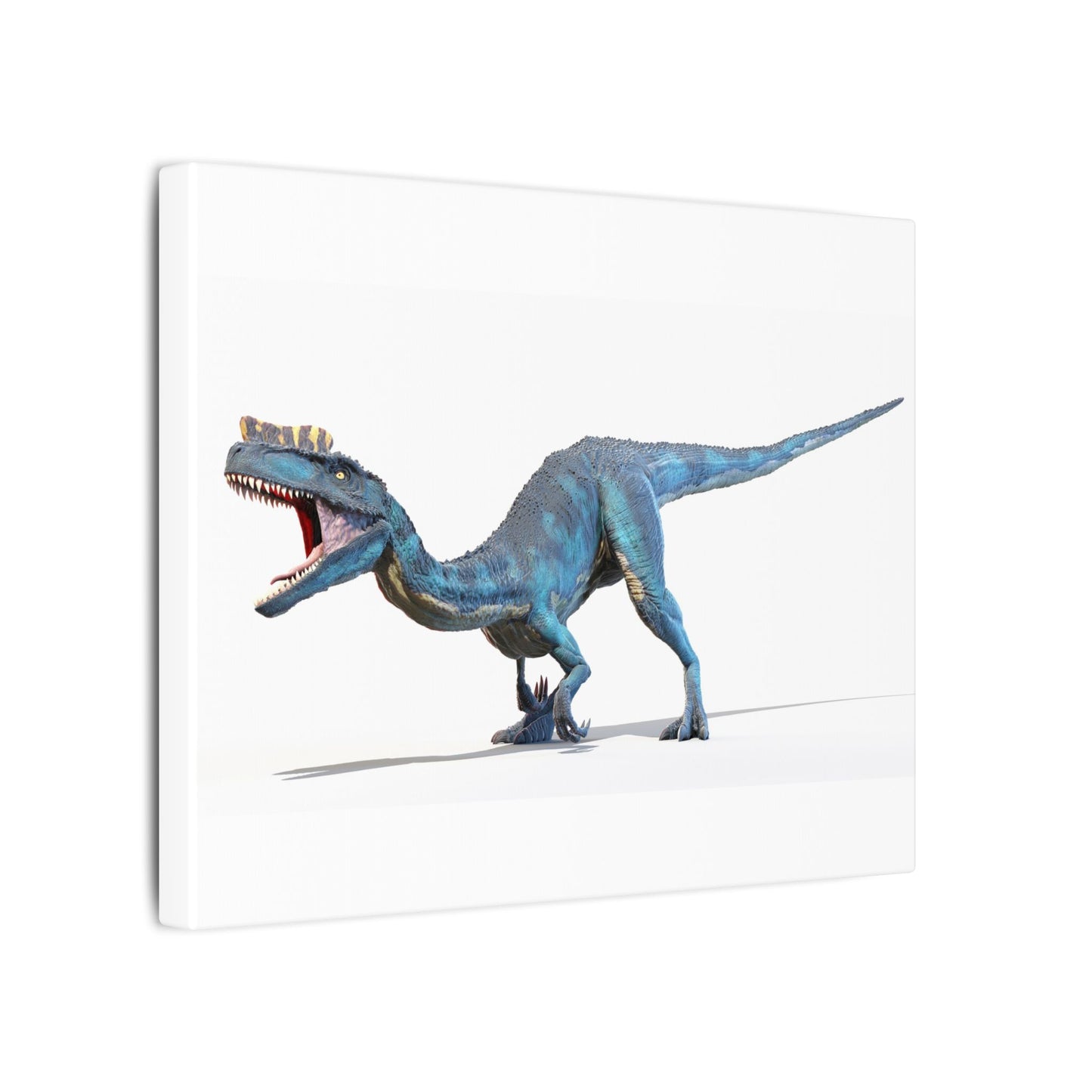 Dinosaur Themed Canvas Wall Art - Stretched Matte Design