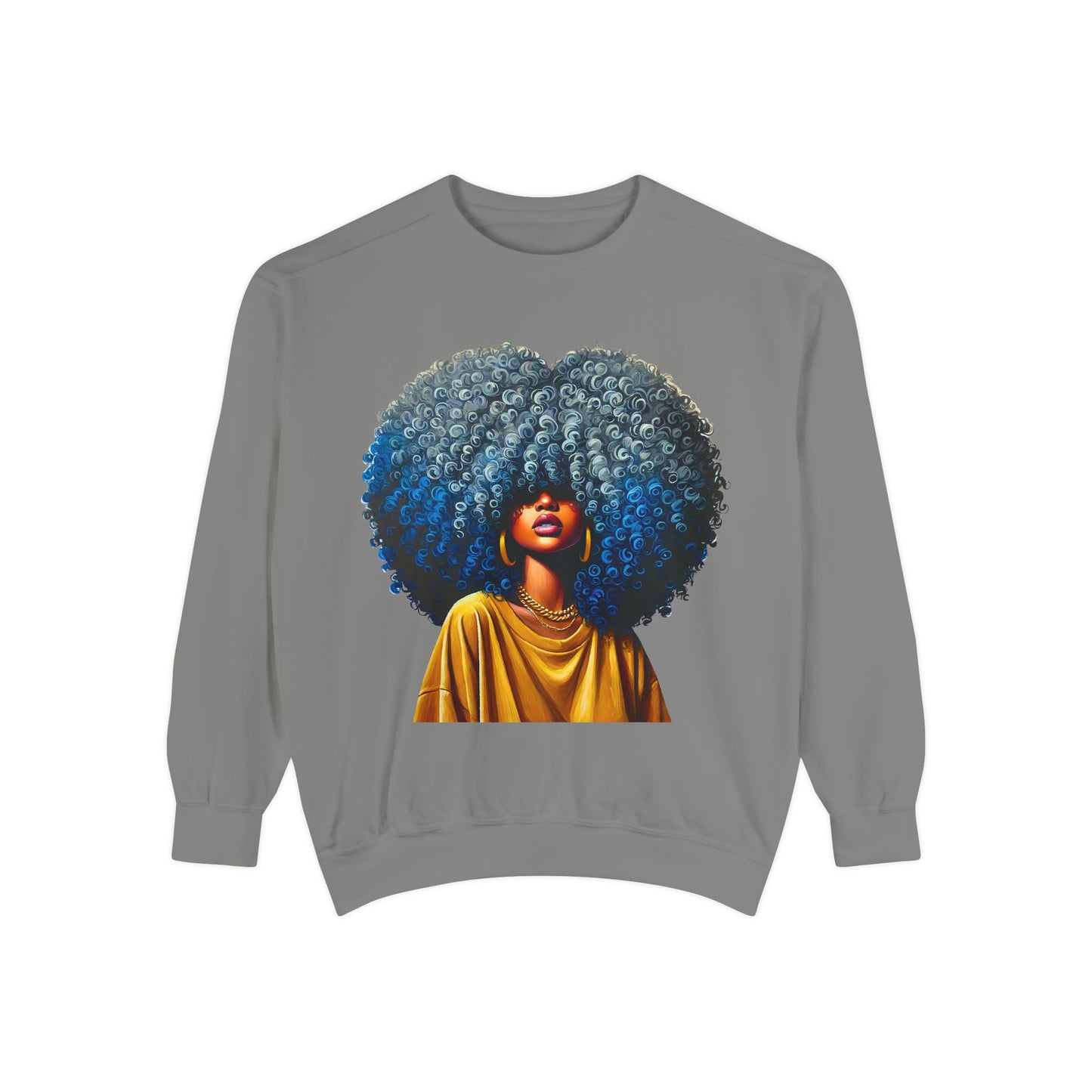 Colorful Afro Woman Sweatshirt