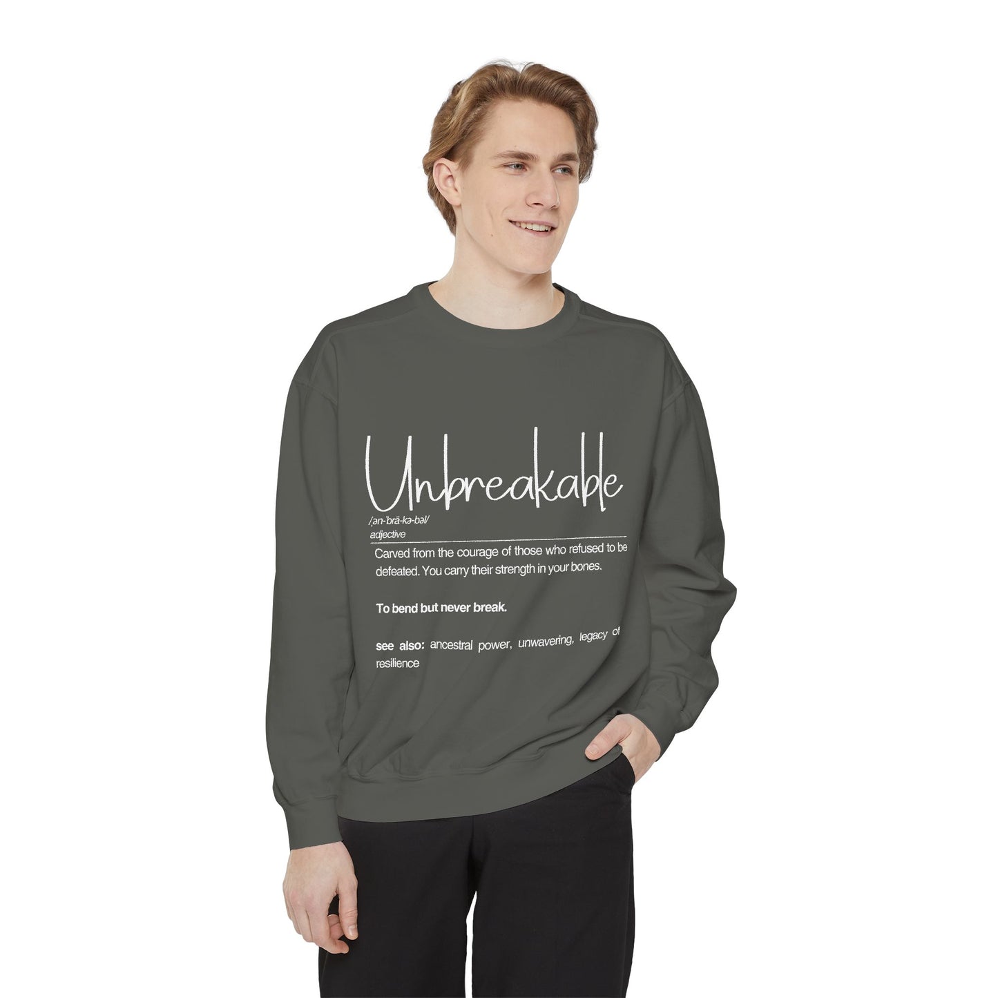 Unbreakable Resilience - Perfect for Motivation and Comfort