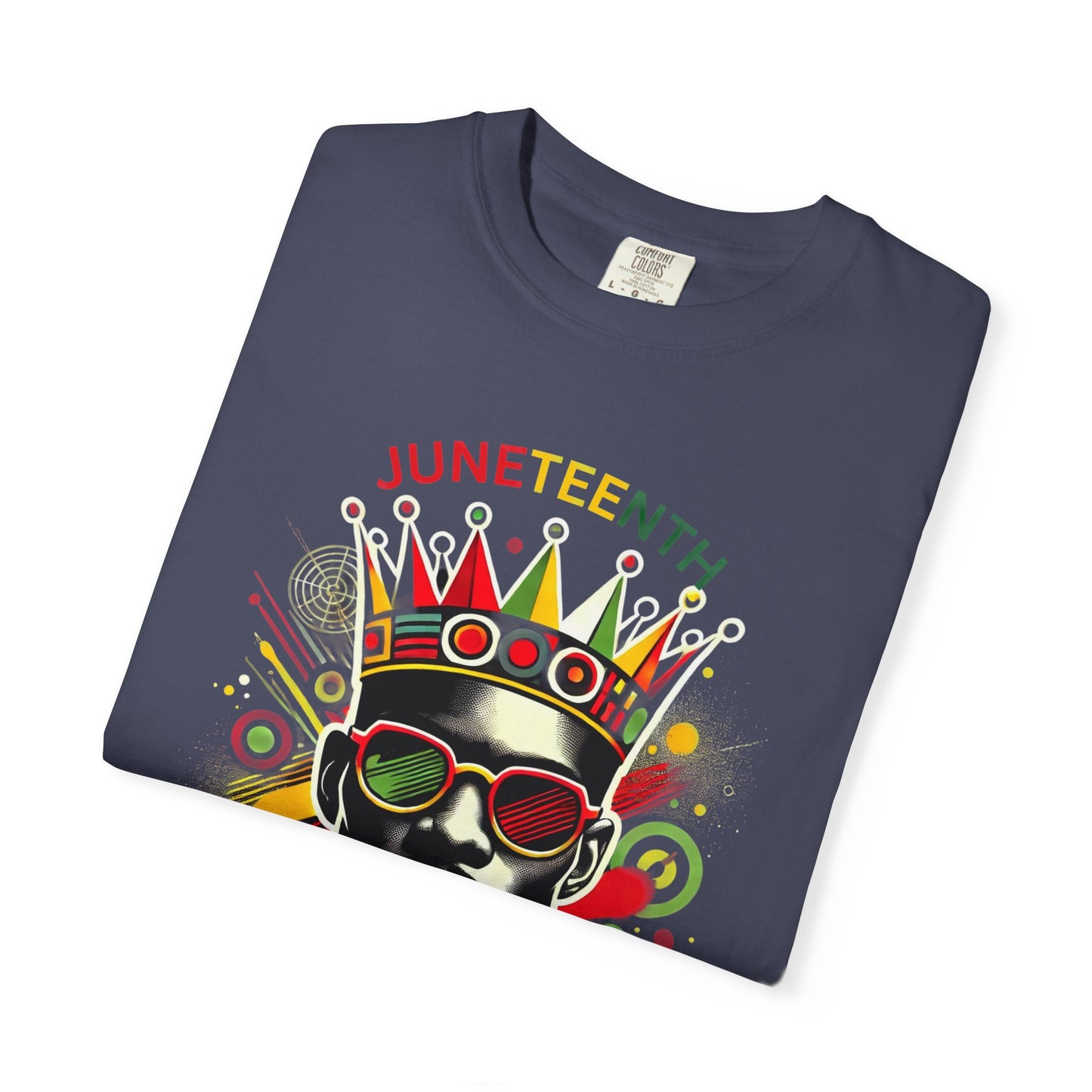 Unisex Black King Graphic Tee, Vibrant Afrocentric Shirt, African Heritage Gift, Kings Day Celebrations, Streetwear Fashion