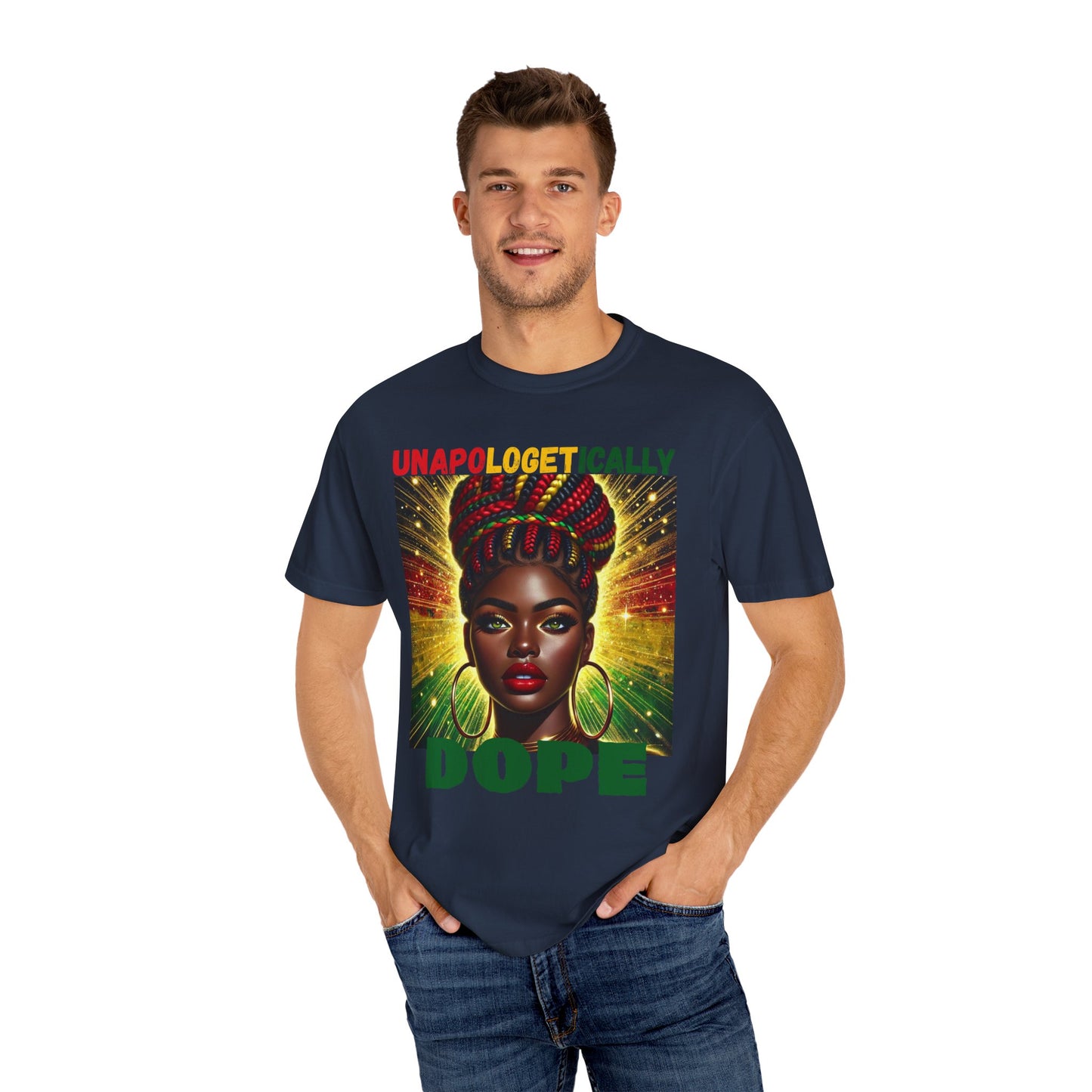 Unapologetically Dope T-Shirt, Vintage Style Tee, Afrocentric Apparel, Gift for Her, Black Culture Pride, Statement Shirt