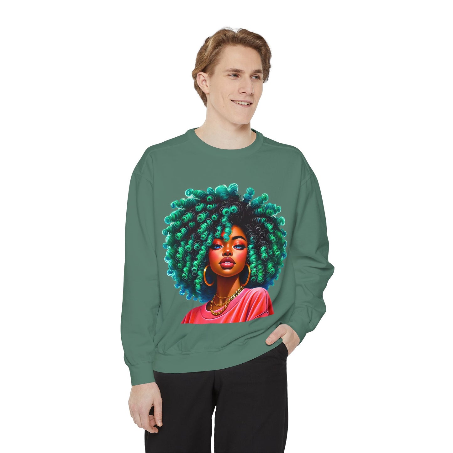 Vibrant Artwork Unisex Sweatshirt - Embrace Your Style