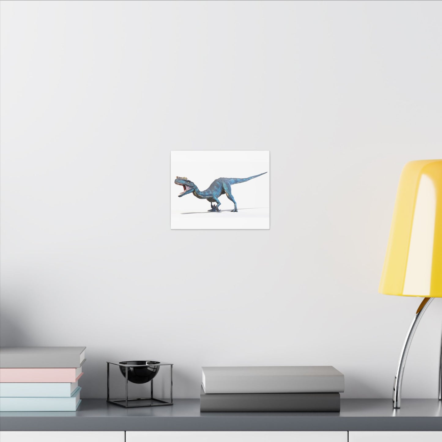 Dinosaur Themed Canvas Wall Art - Stretched Matte Design