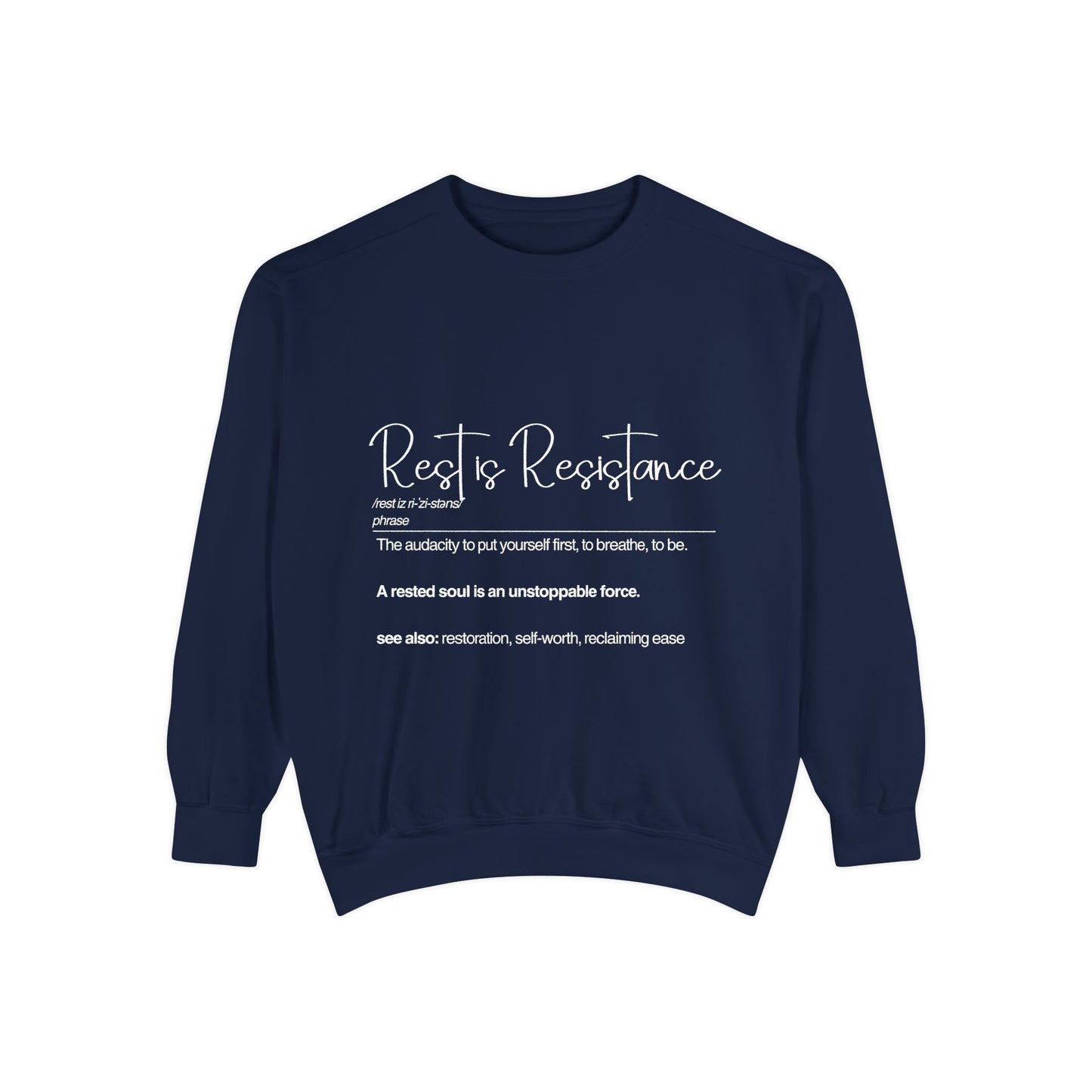 Rest in Resistance Sweatshirt - Perfect for All Seasons
