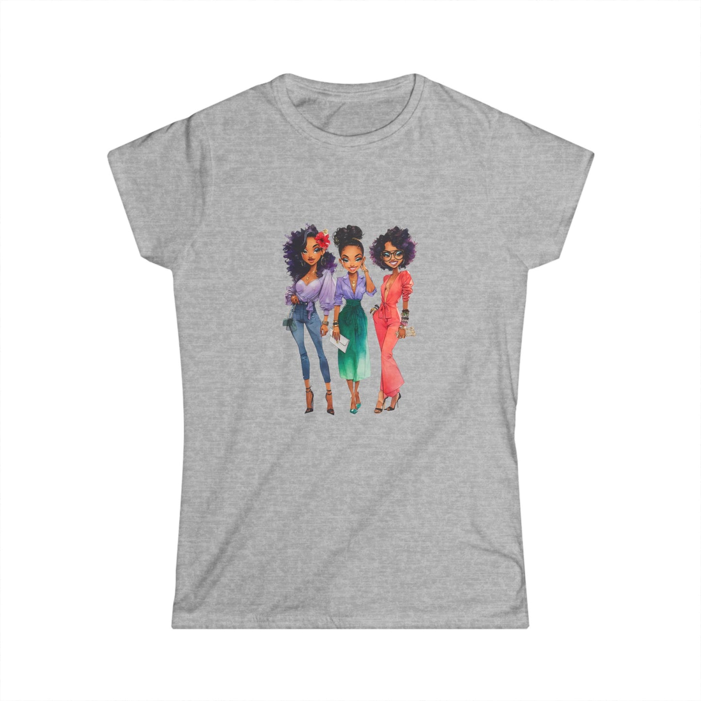 Empowered Women Graphic Tee - Comfortable Softstyle T-Shirt for Everyday Wear