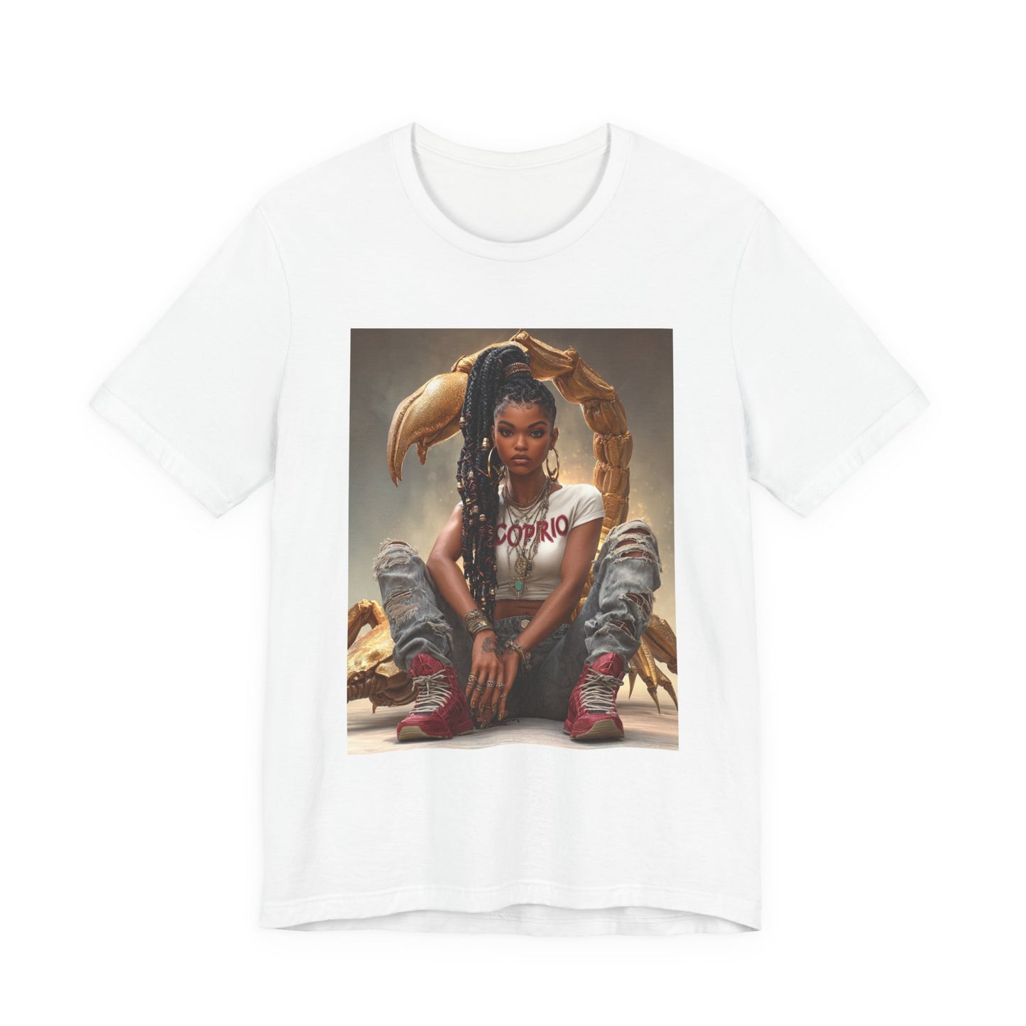 Edgy Fashion Graphic Tee, Unisex Jersey Short Sleeve Tee, Trendy Casual Wear, Gift for Hip Hop Lovers, Streetwear Style, Summer Essential