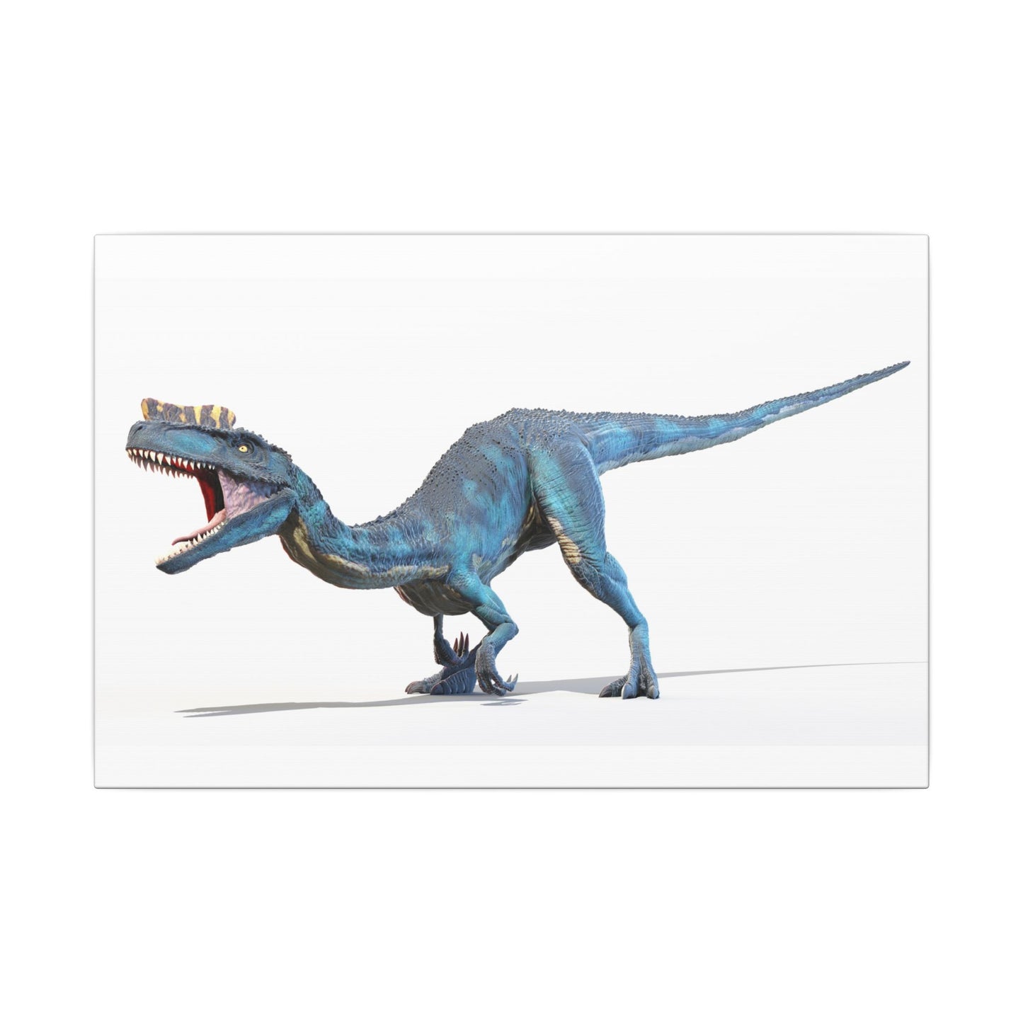 Dinosaur Themed Canvas Wall Art - Stretched Matte Design