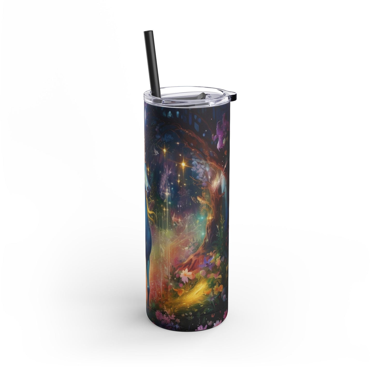 Unicorn Skinny Matte Tumbler, 20oz