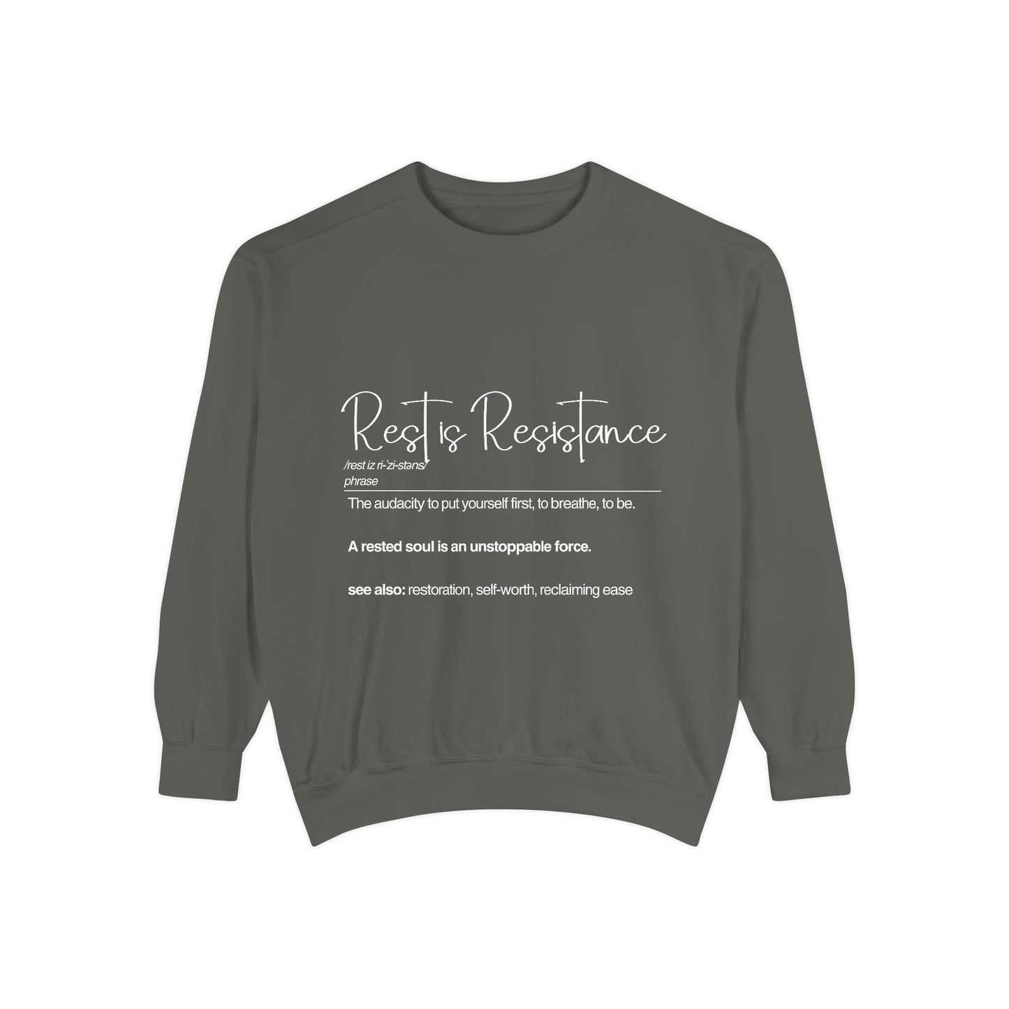 Rest in Resistance Sweatshirt - Perfect for All Seasons