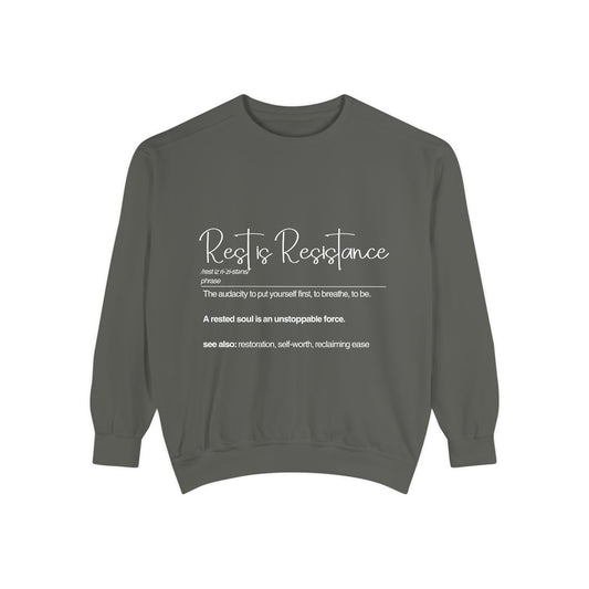 Rest in Resistance Sweatshirt - Perfect for All Seasons