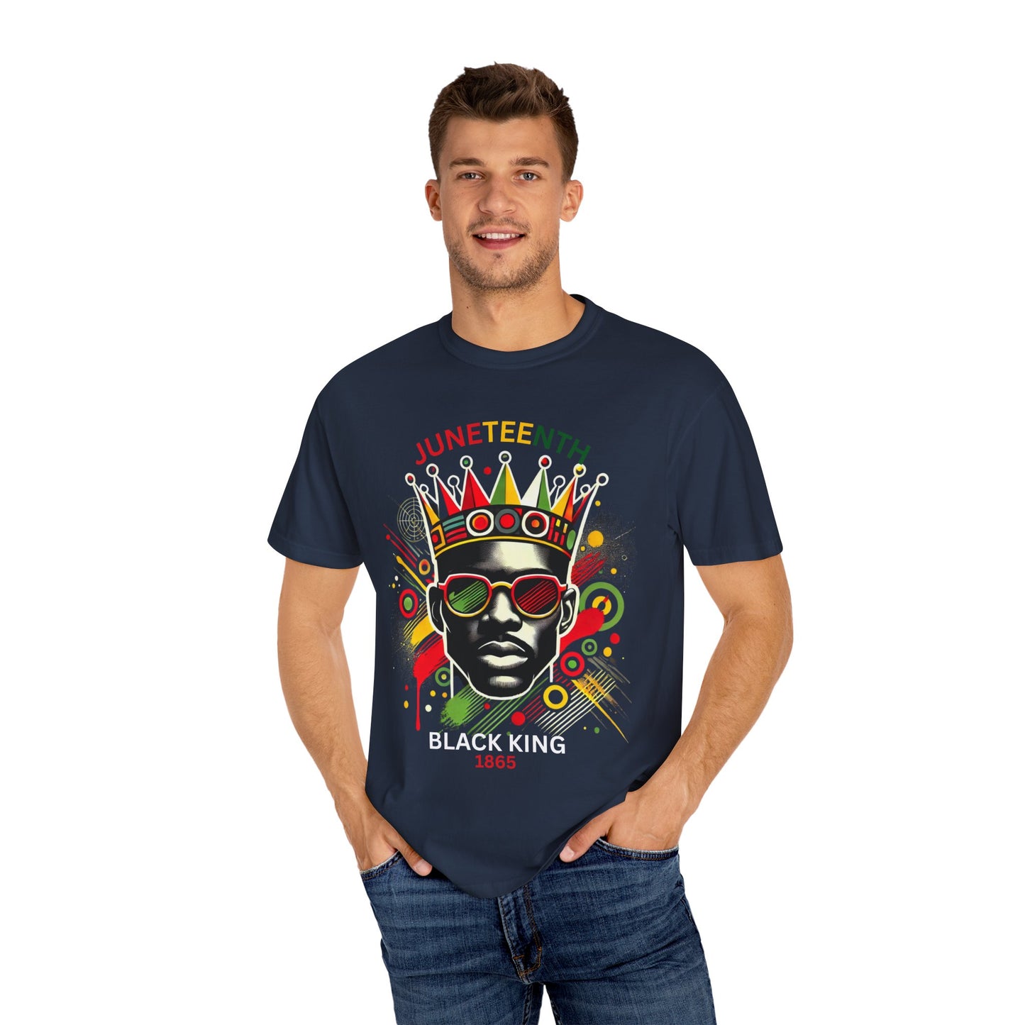 Unisex Black King T-shirt