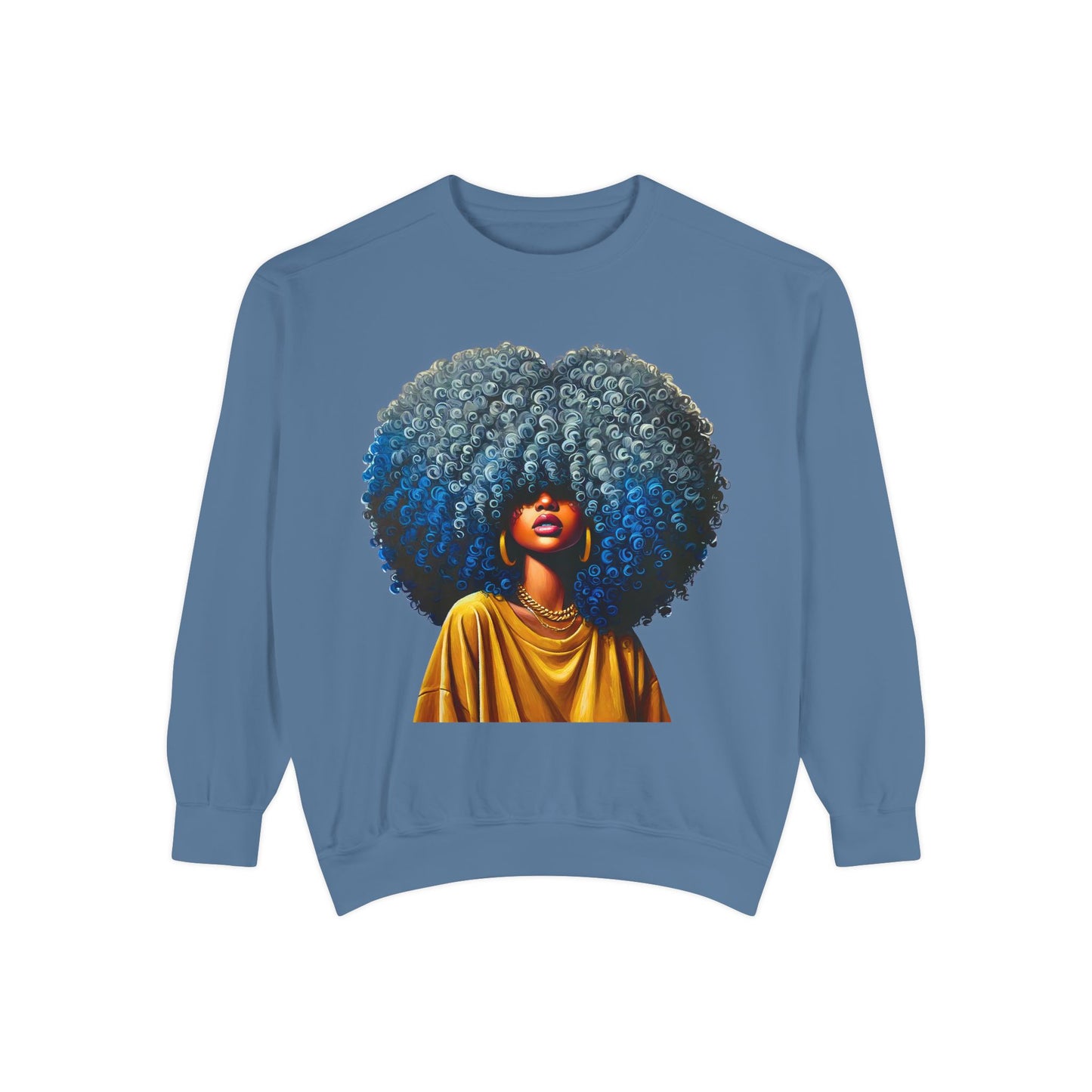 Colorful Afro Woman Sweatshirt