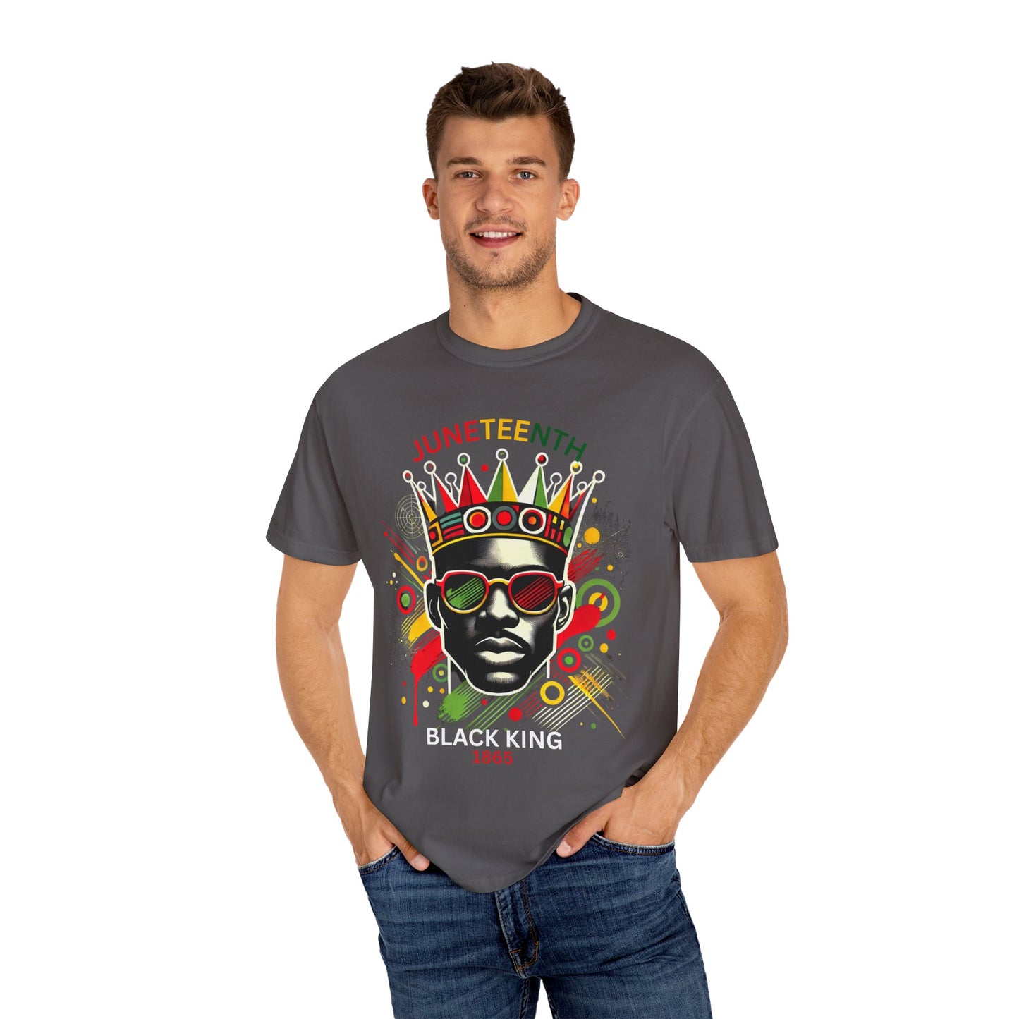 Unisex Black King T-shirt