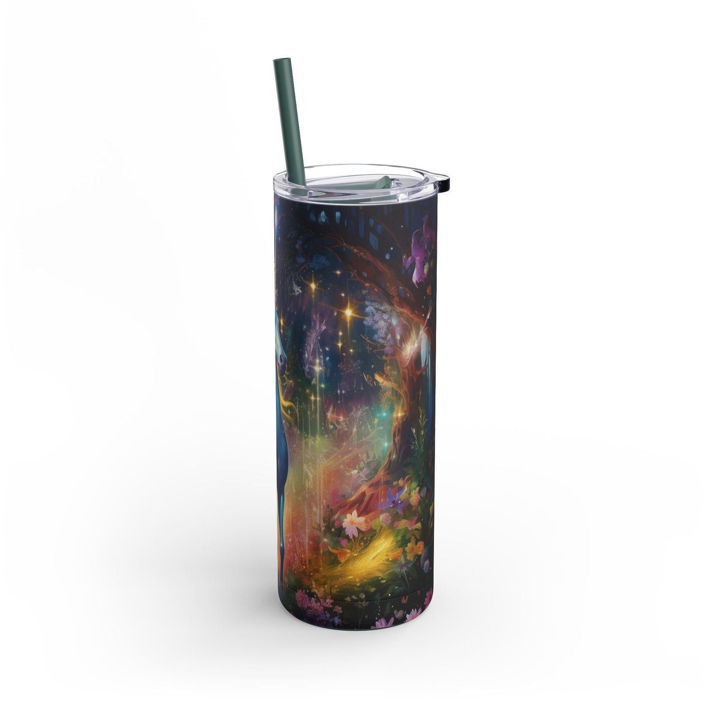 Unicorn Skinny Matte Tumbler, 20oz