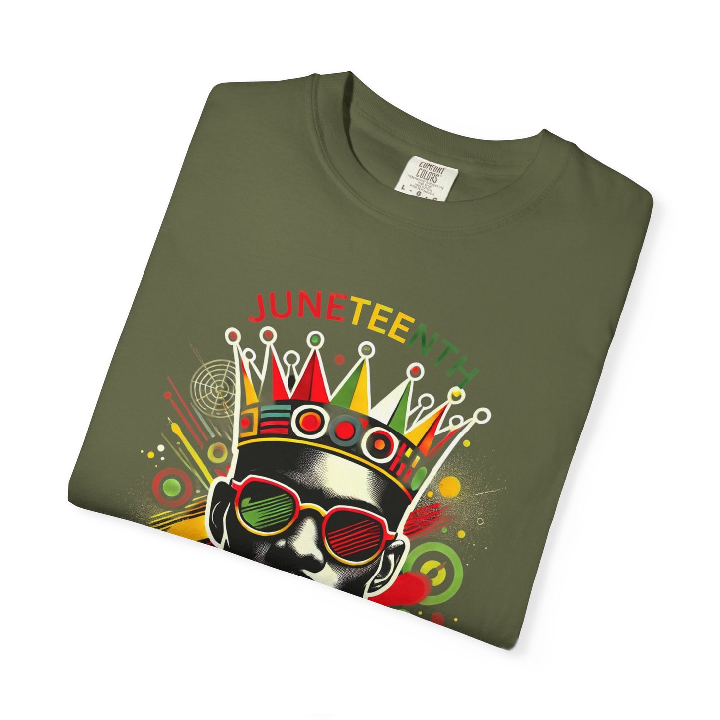 Unisex Black King Graphic Tee, Vibrant Afrocentric Shirt, African Heritage Gift, Kings Day Celebrations, Streetwear Fashion