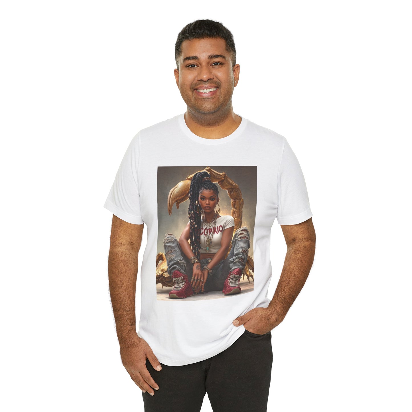 Edgy Fashion Graphic Tee, Unisex Jersey Short Sleeve Tee, Trendy Casual Wear, Gift for Hip Hop Lovers, Streetwear Style, Summer Essential