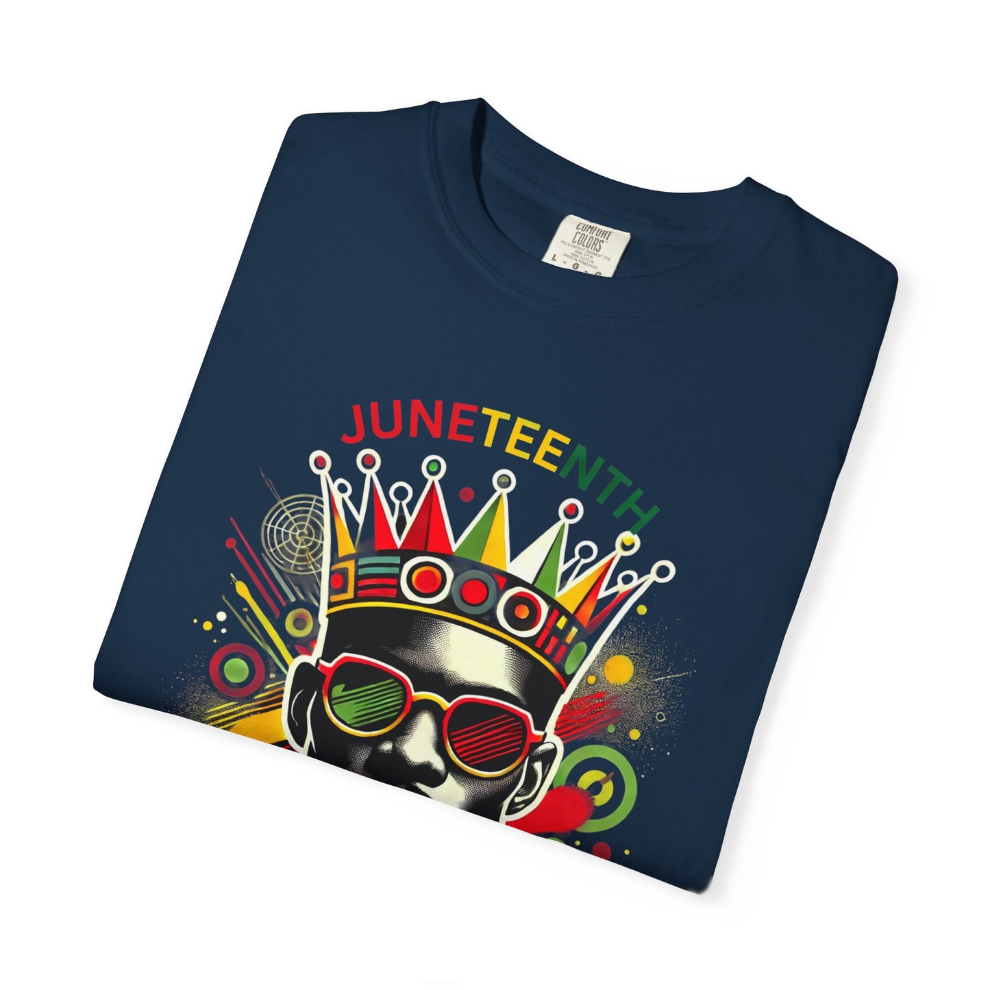 Unisex Black King Graphic Tee, Vibrant Afrocentric Shirt, African Heritage Gift, Kings Day Celebrations, Streetwear Fashion
