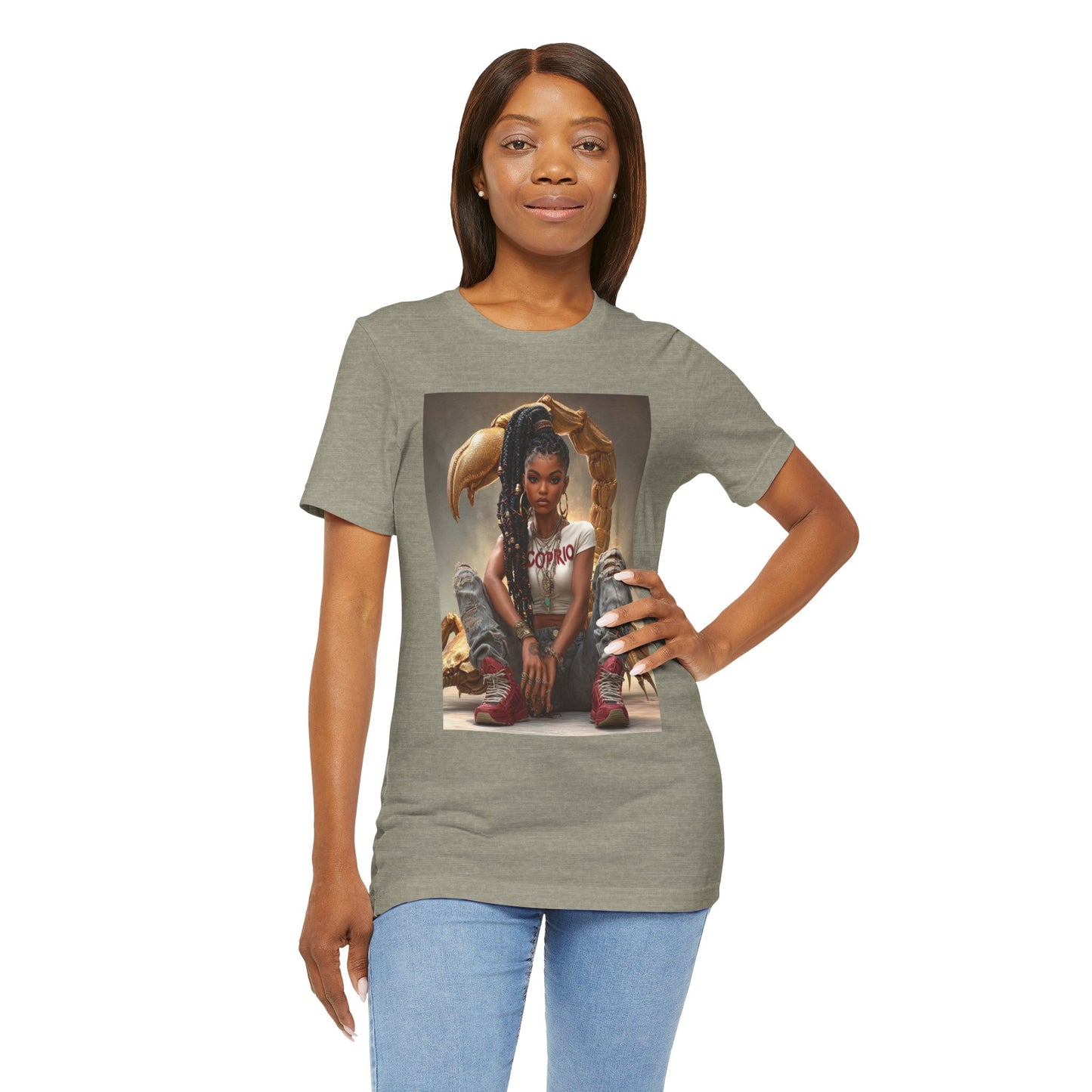 Edgy Fashion Graphic Tee, Unisex Jersey Short Sleeve Tee, Trendy Casual Wear, Gift for Hip Hop Lovers, Streetwear Style, Summer Essential