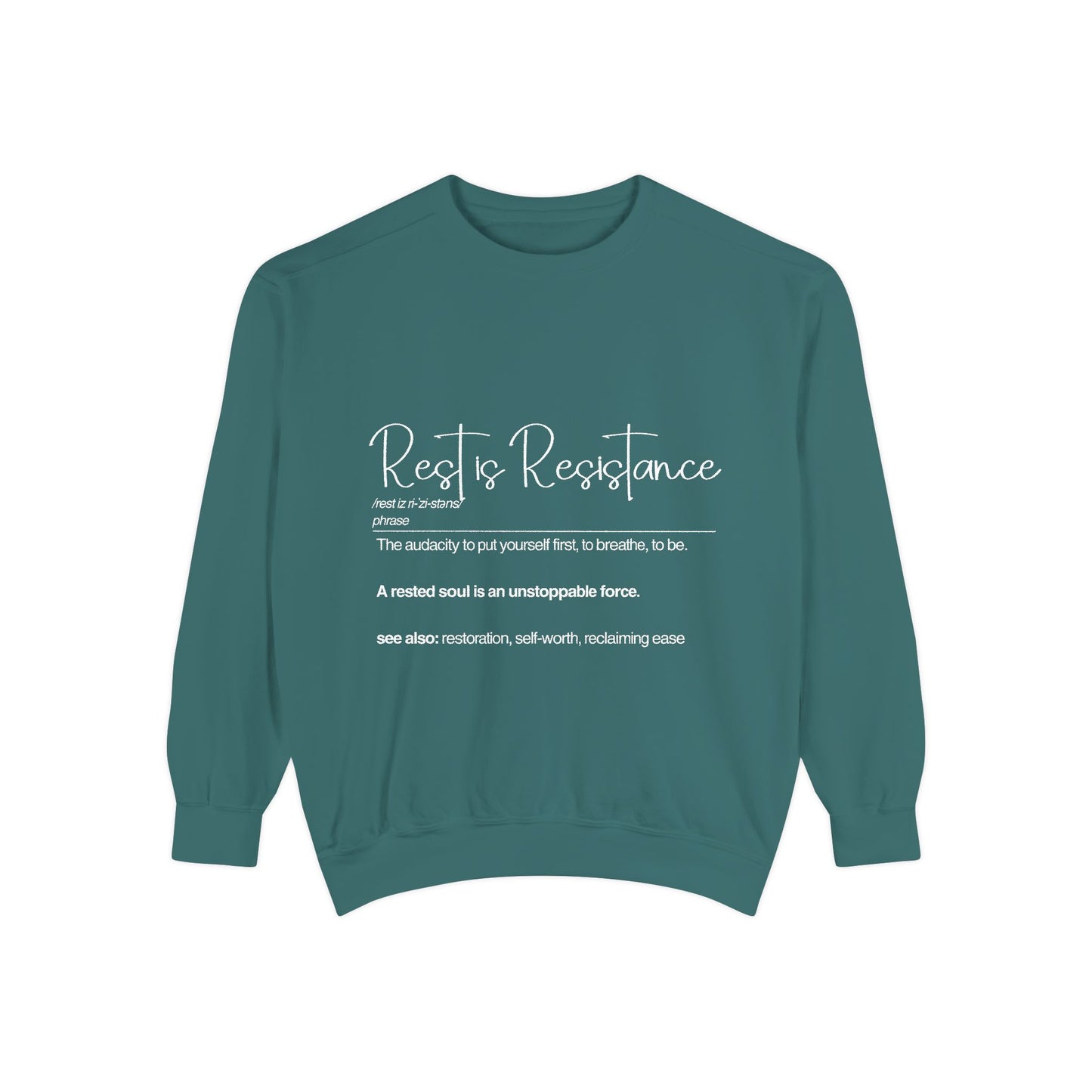 Rest in Resistance Sweatshirt - Perfect for All Seasons