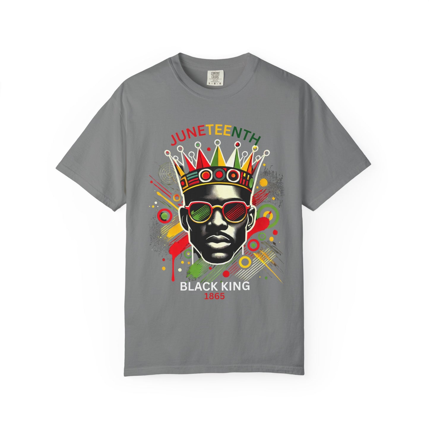 Unisex Black King T-shirt