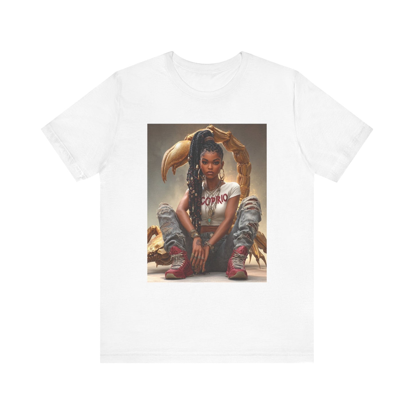 Edgy Fashion Graphic Tee, Unisex Jersey Short Sleeve Tee, Trendy Casual Wear, Gift for Hip Hop Lovers, Streetwear Style, Summer Essential
