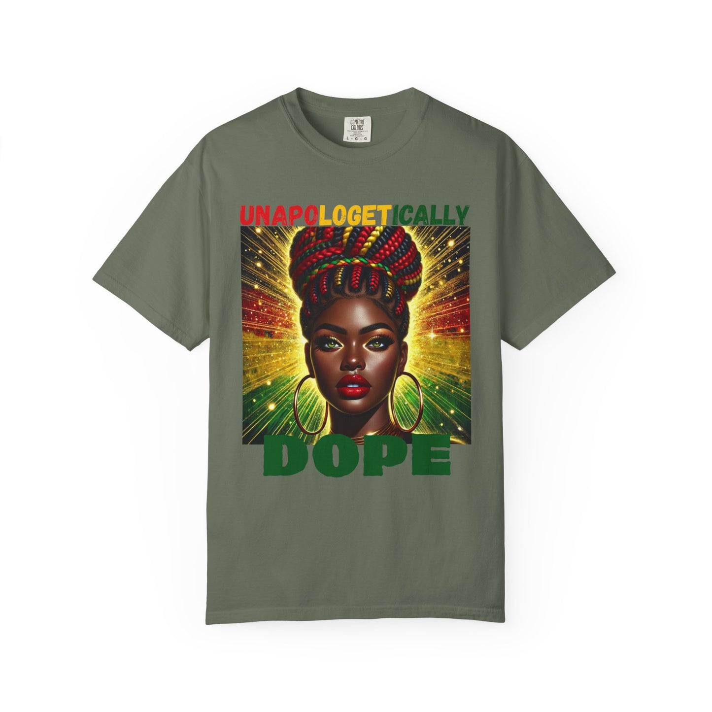 Unapologetically Dope T-Shirt, Vintage Style Tee, Afrocentric Apparel, Gift for Her, Black Culture Pride, Statement Shirt