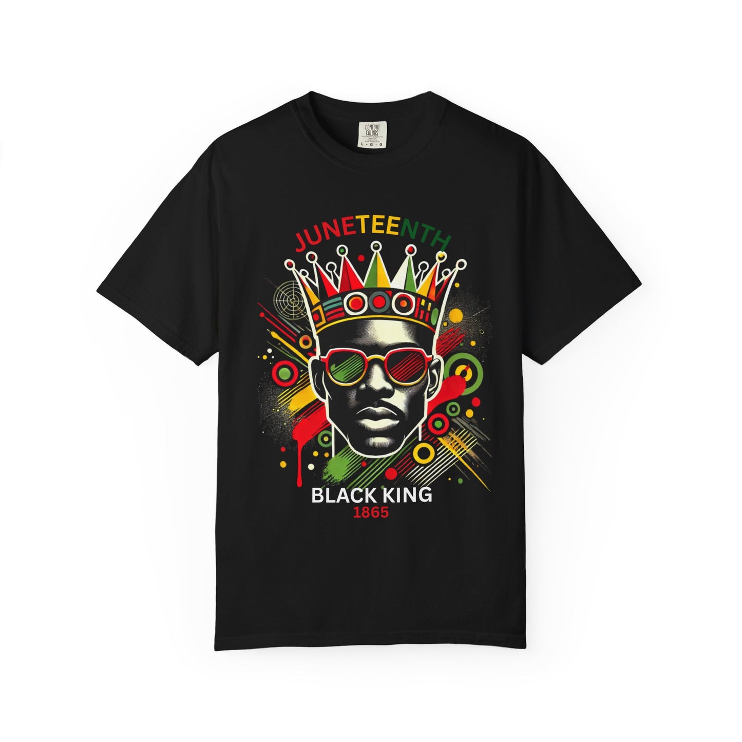 Unisex Black King T-shirt
