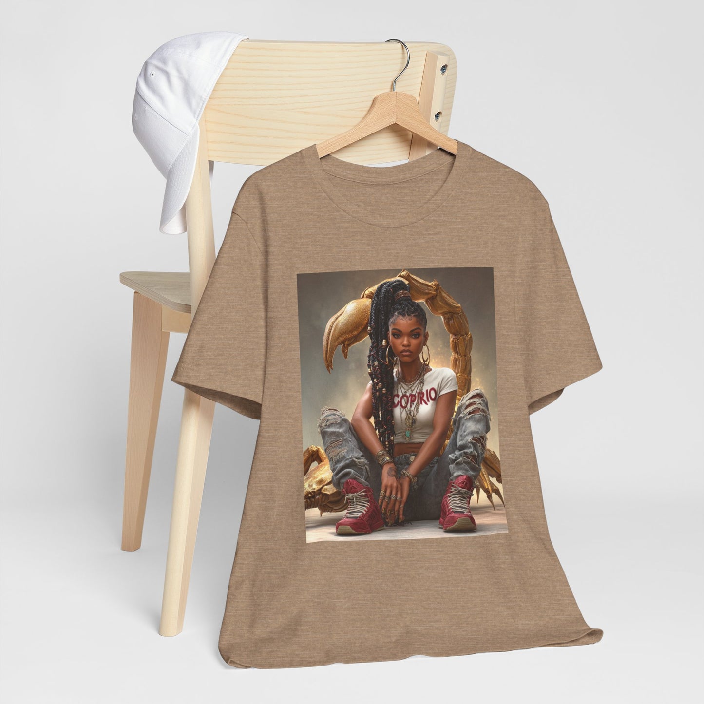 Edgy Fashion Graphic Tee, Unisex Jersey Short Sleeve Tee, Trendy Casual Wear, Gift for Hip Hop Lovers, Streetwear Style, Summer Essential