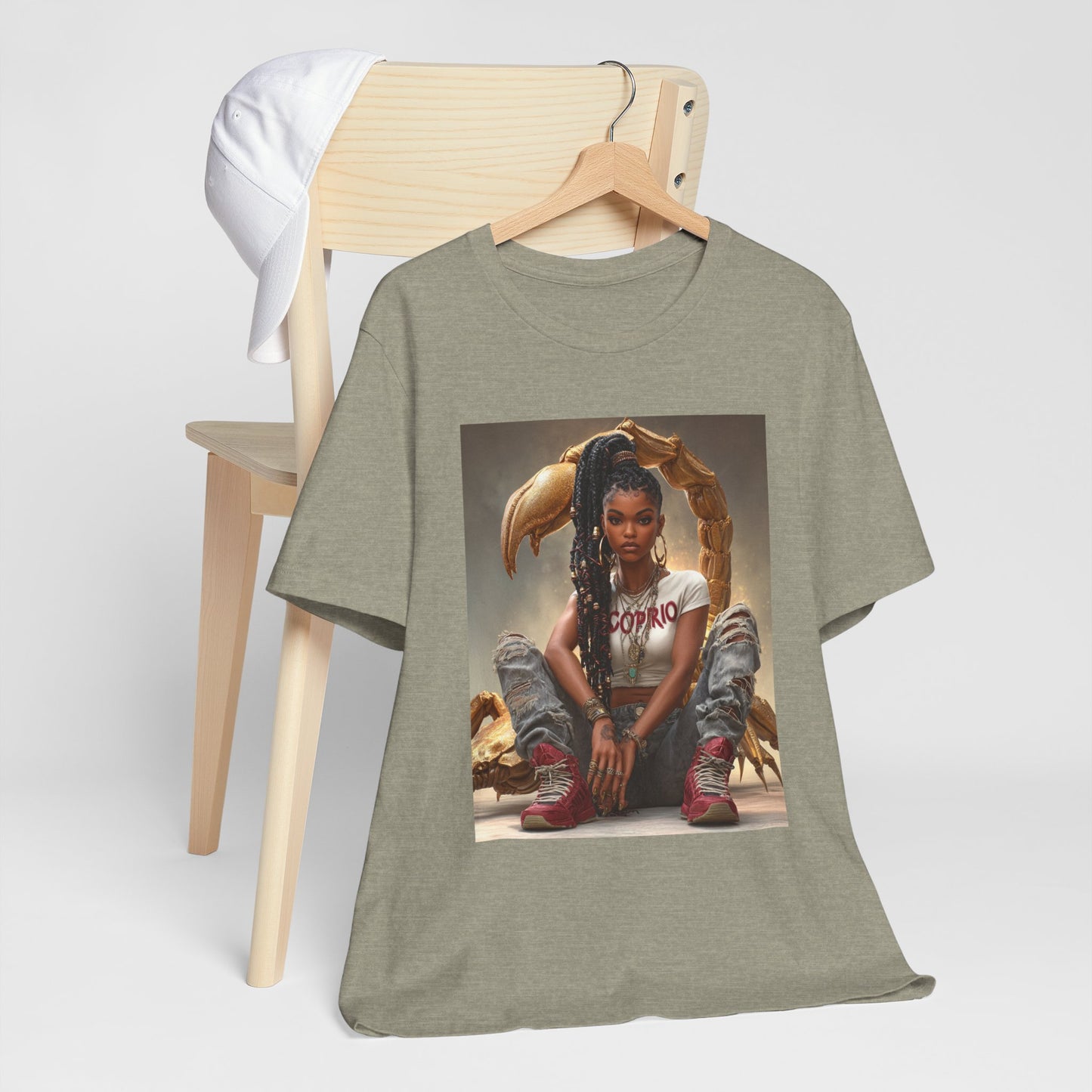 Edgy Fashion Graphic Tee, Unisex Jersey Short Sleeve Tee, Trendy Casual Wear, Gift for Hip Hop Lovers, Streetwear Style, Summer Essential