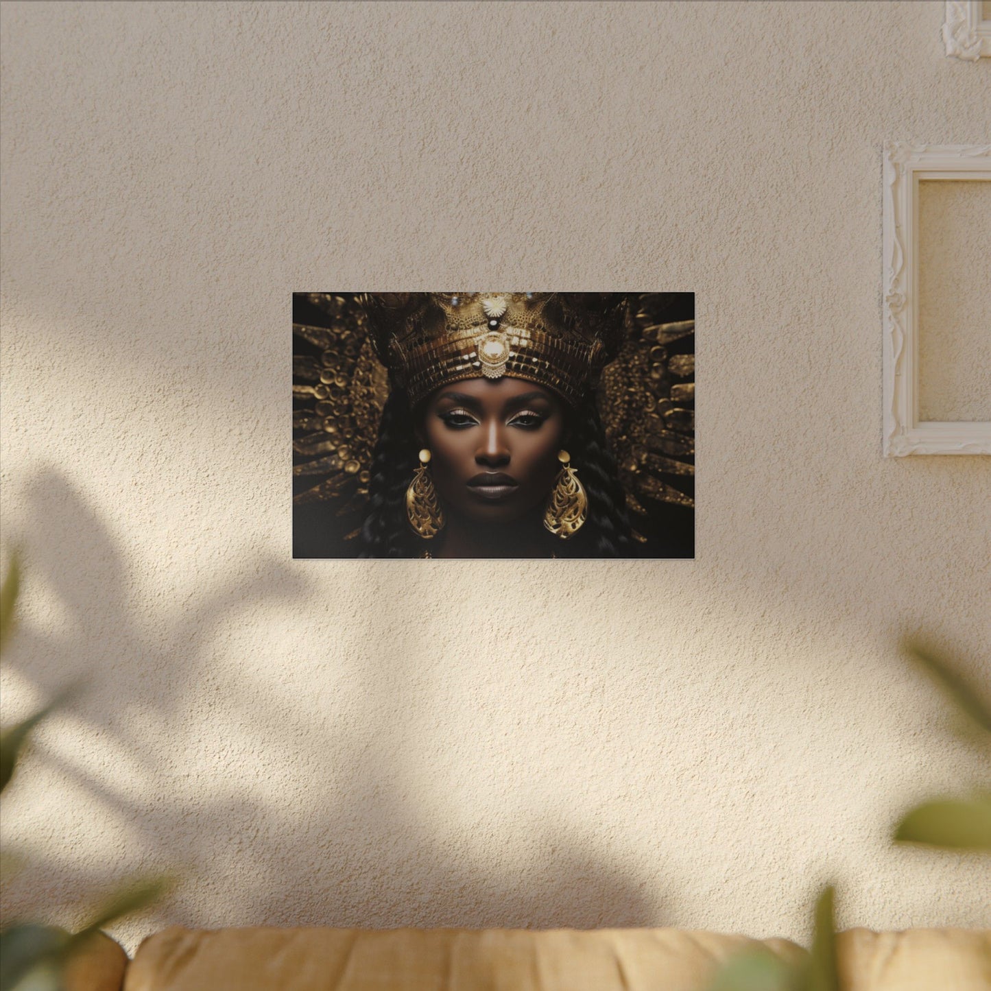 Regal Queen Canvas Wall Art - Stretched Matte Print