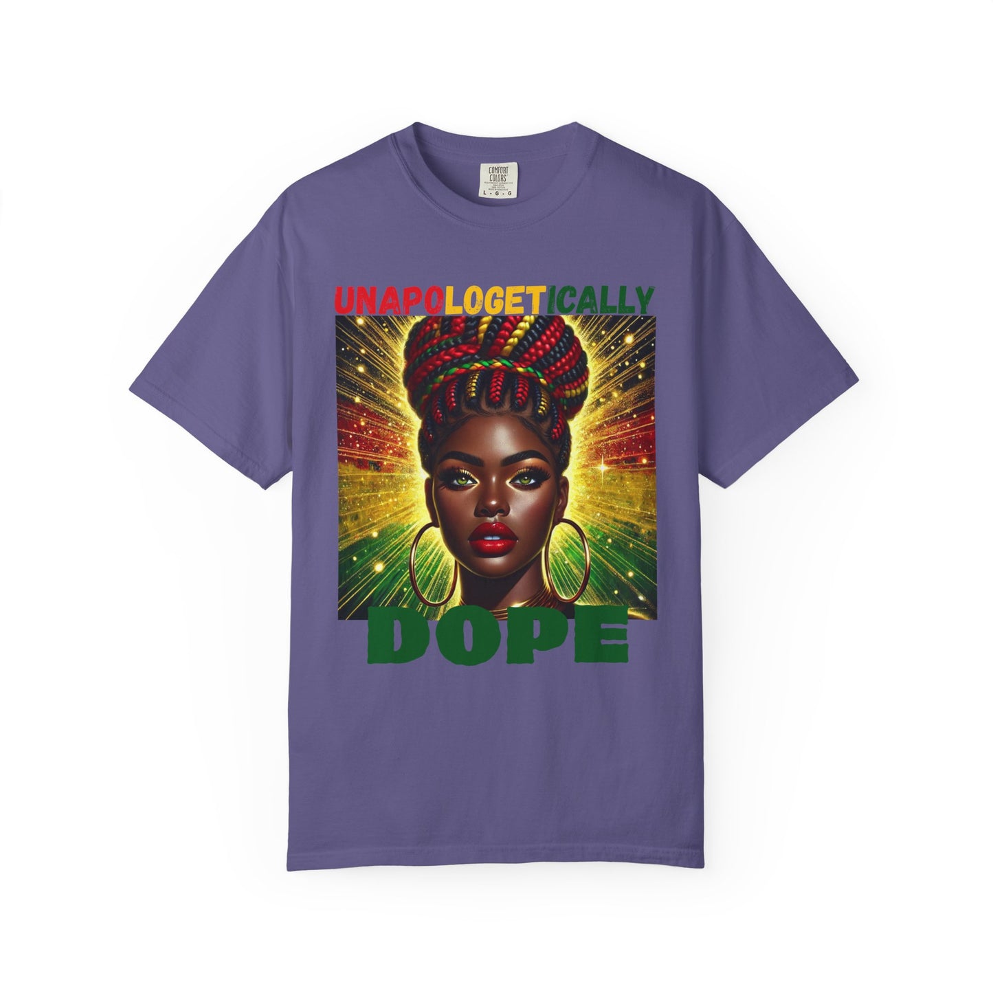 Unapologetically Dope T-Shirt, Vintage Style Tee, Afrocentric Apparel, Gift for Her, Black Culture Pride, Statement Shirt