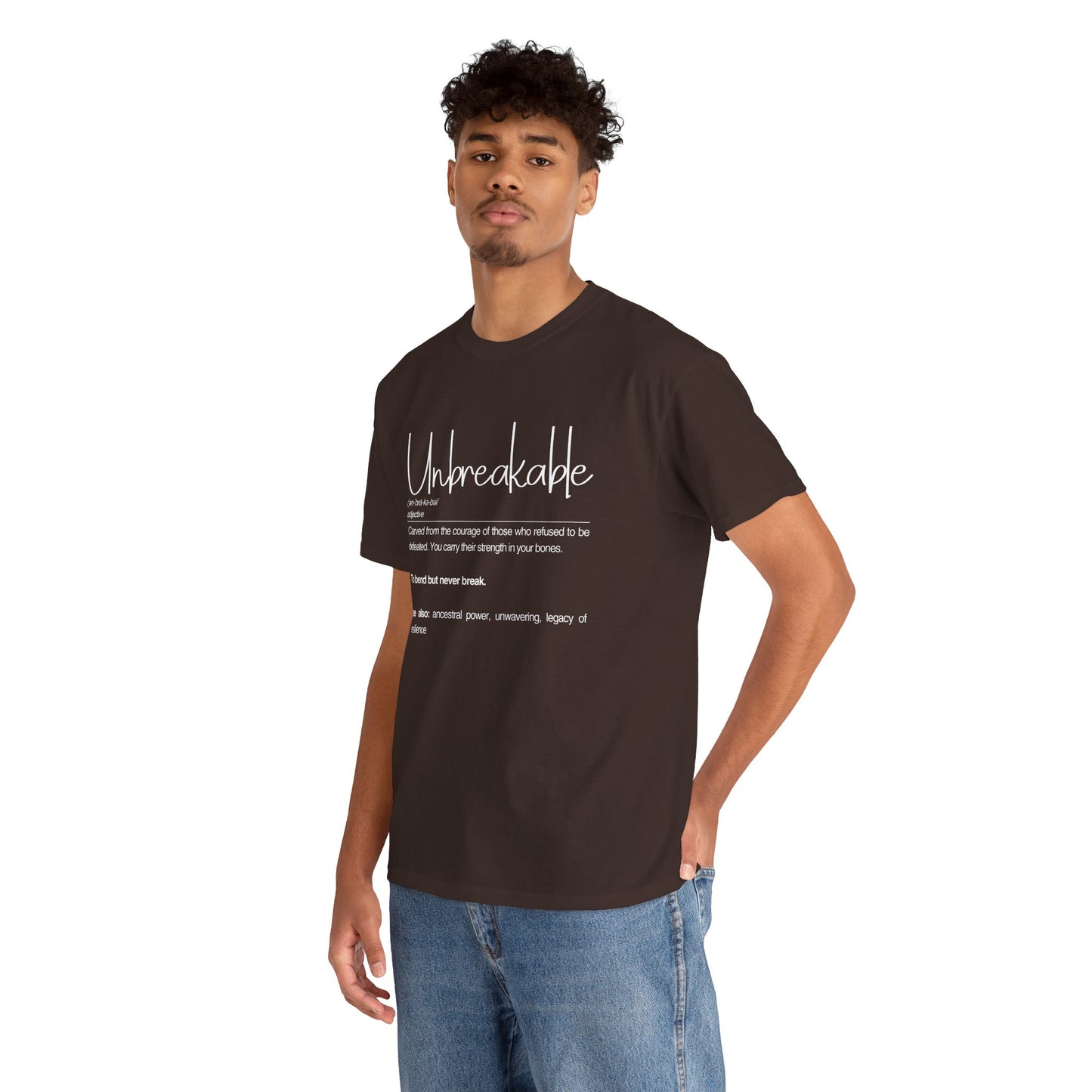Unisex Heavy Cotton Tee - Comfortable Everyday Shirt for Everyone, Casual Wear, Gift for Friends, Summer T-Shirt, Relaxed Fit