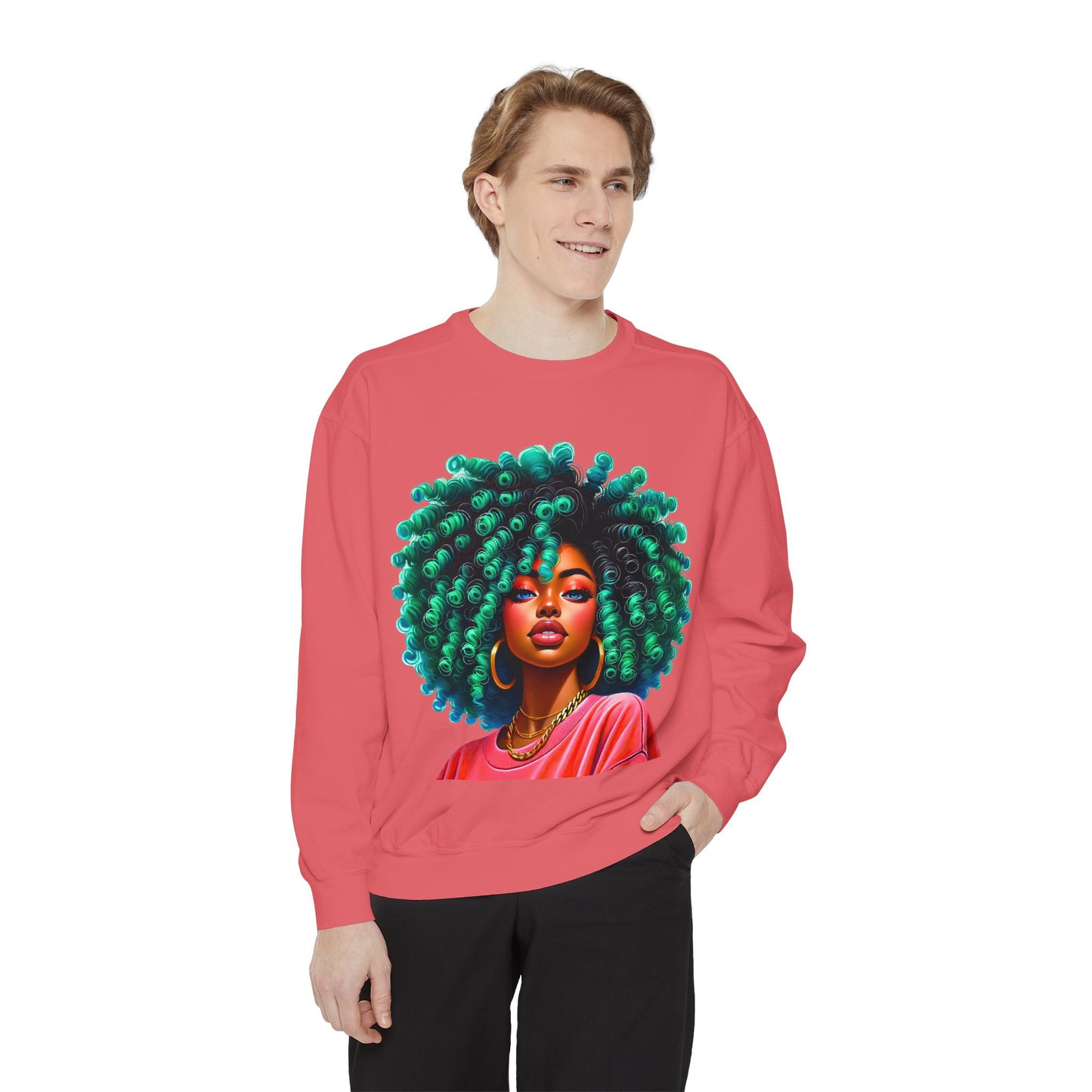 Vibrant Artwork Unisex Sweatshirt - Embrace Your Style