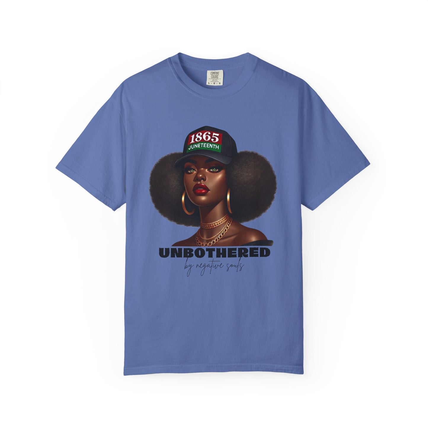 Unbothered Unisex Garment-Dyed T-Shirt | Bold Graphic Tee for Relaxed Style, Unique Gift, Casual Wear, Everyday Comfort, Empowerment Fashion