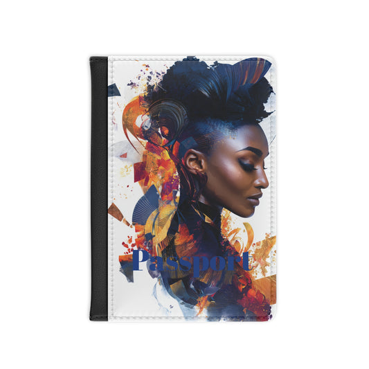 Artistic Passport Cover – Travel in Style with Unique Design
