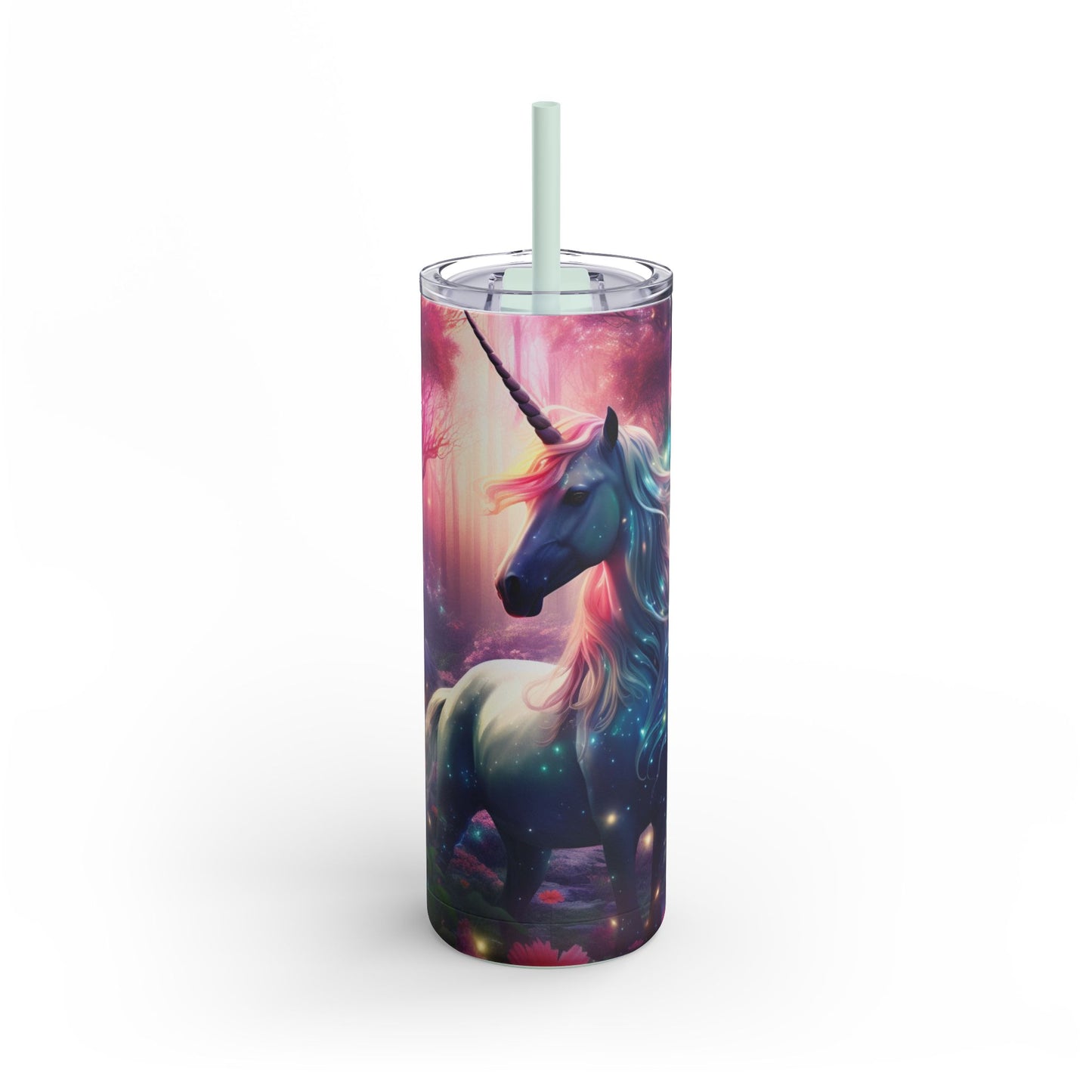 Unicorn Skinny Matte Tumbler, 20oz