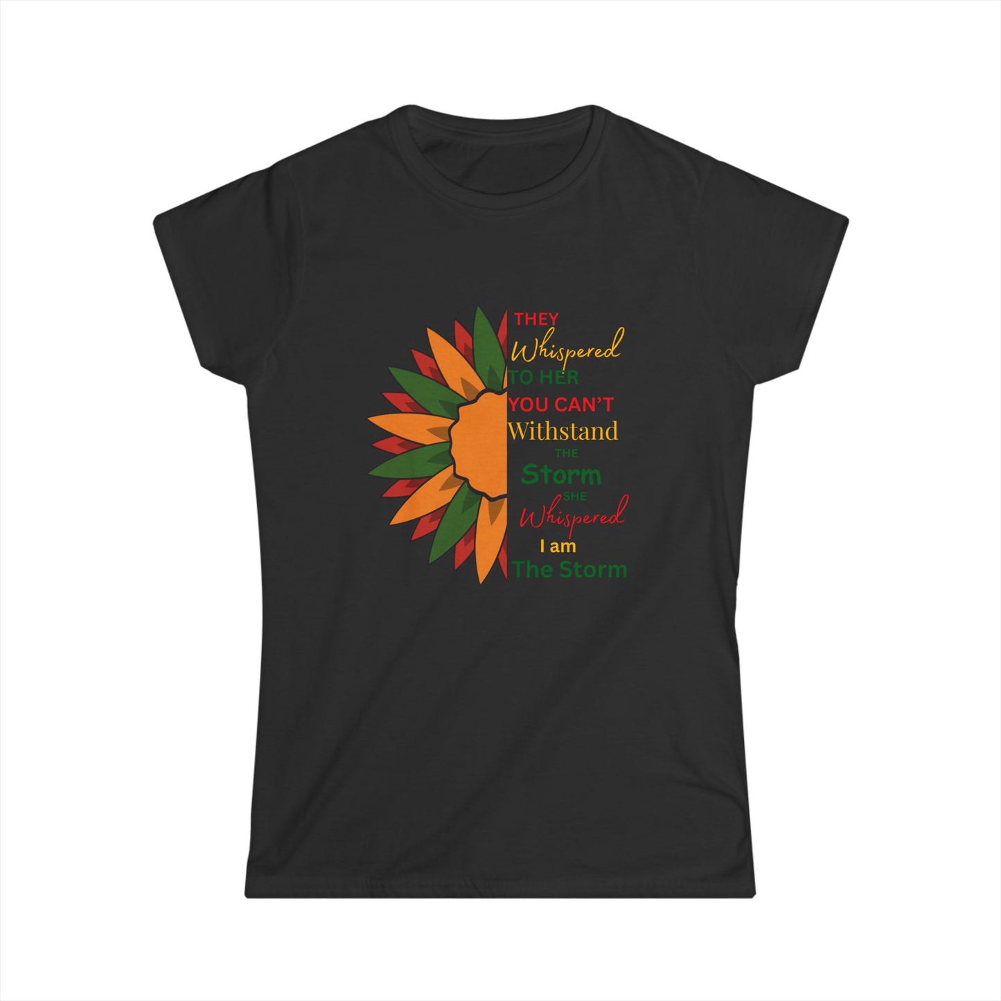 Inspirational Floral Women's Tee, Positive Quote Shirt, Gift for Her, Spring/Summer Fashion, Motivational Quote Tee
